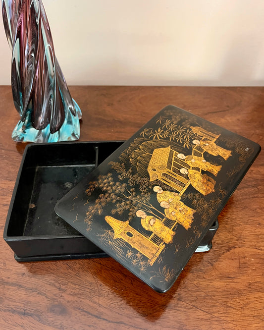 19th century chinoiserie box