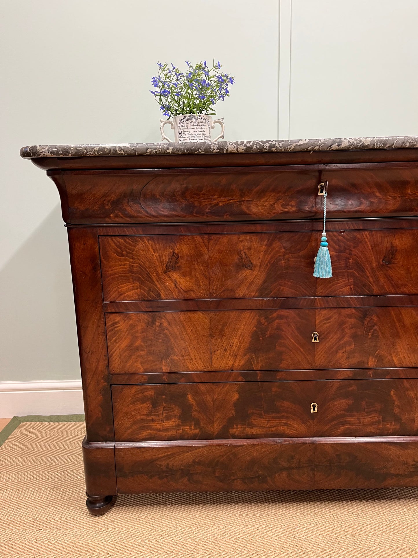19th century French Louis Philippe chest of drawers image 1