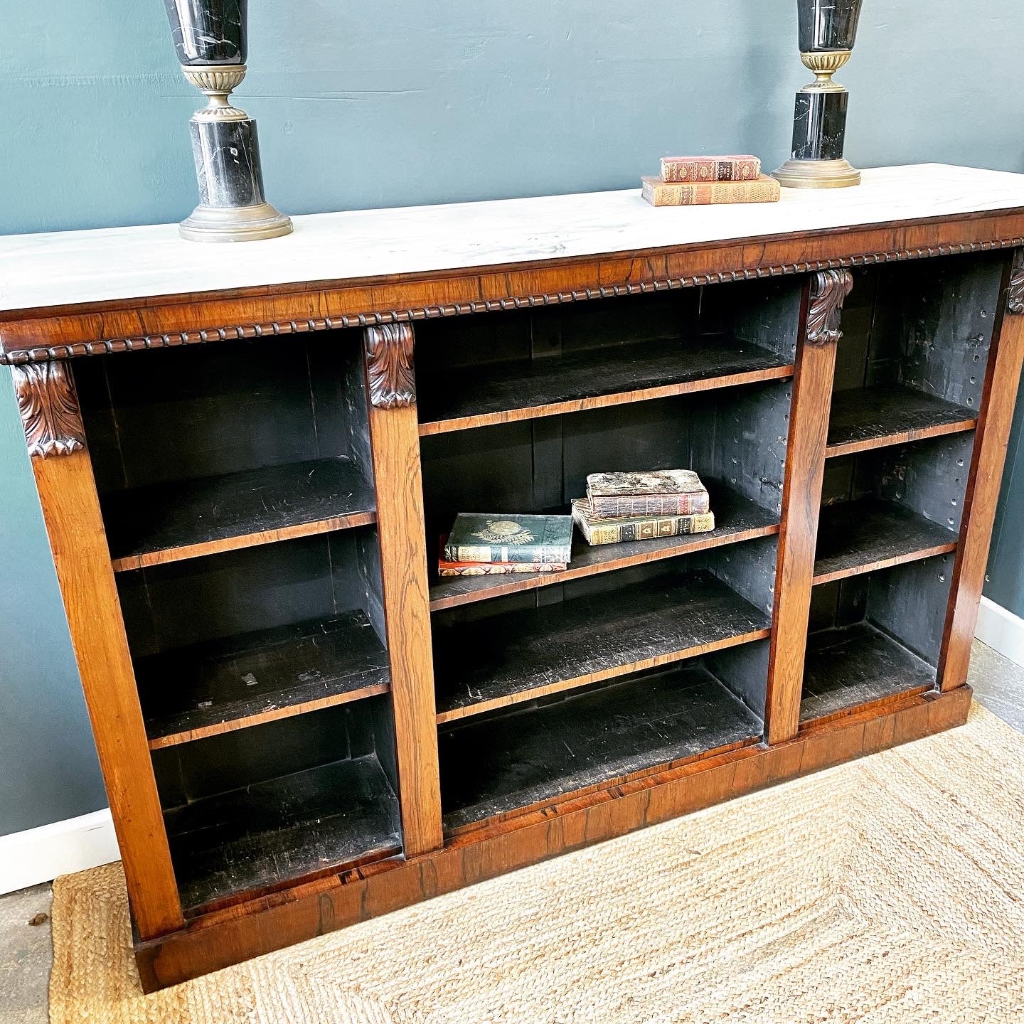 19th Century Rosewood Bookcase image 1