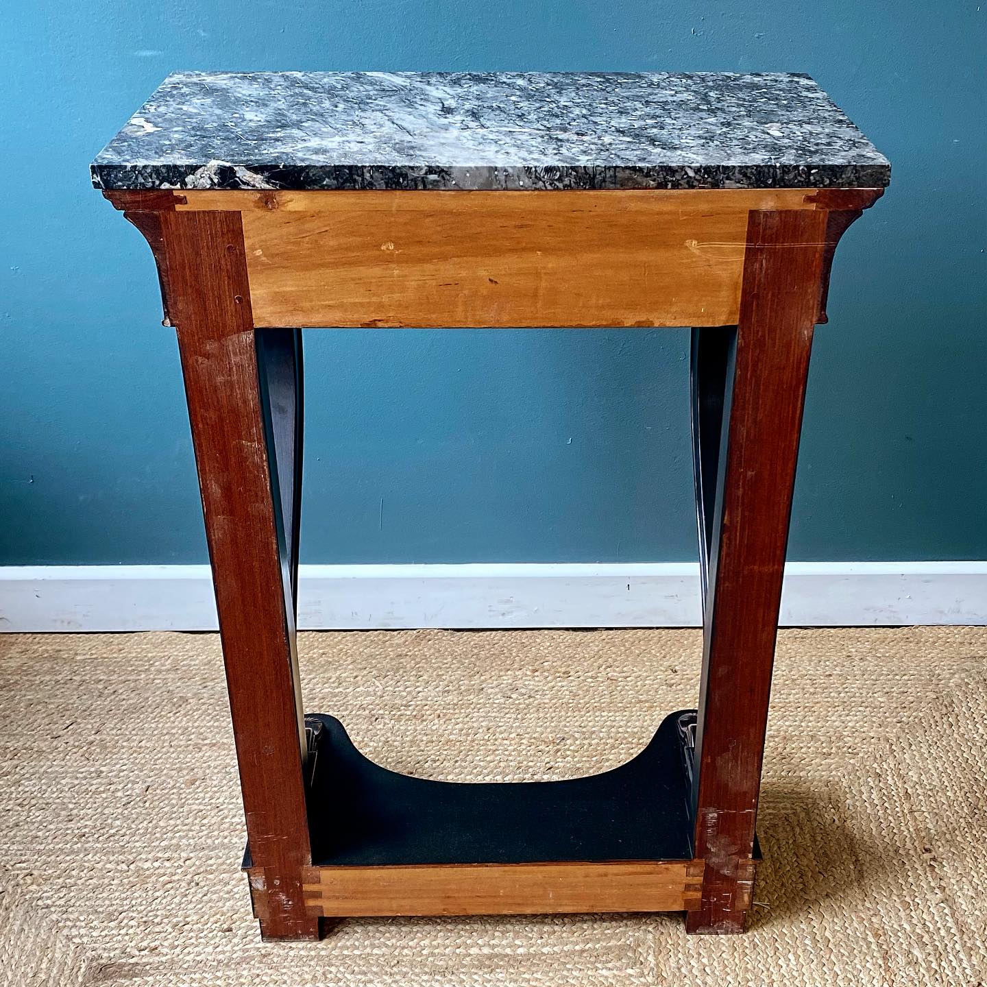 Marble topped console table image 6