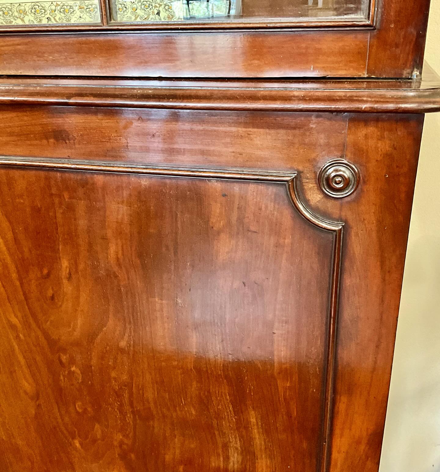 19th century mahogany bookcase image 4
