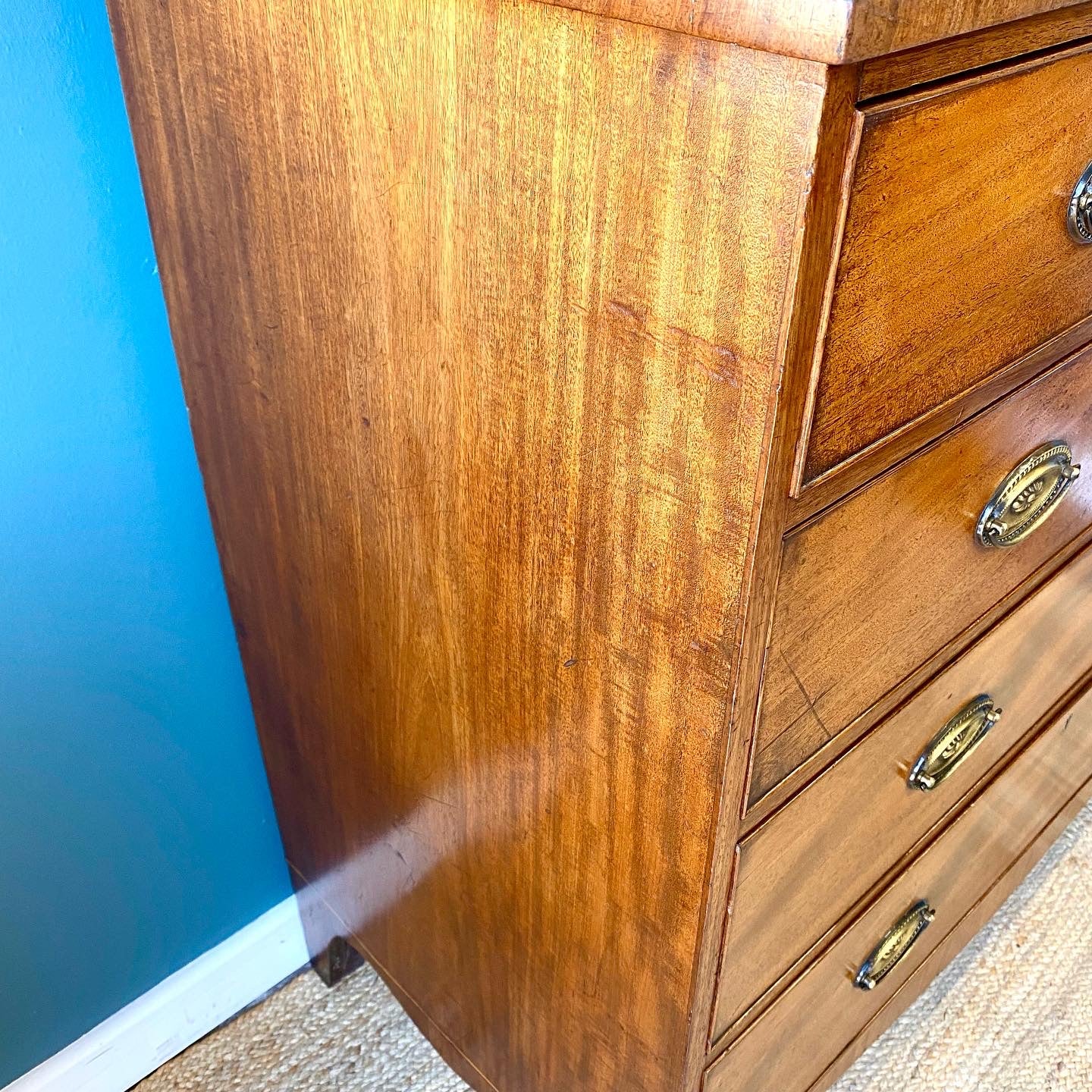 Regency Mahogany Chest of Drawers image 2