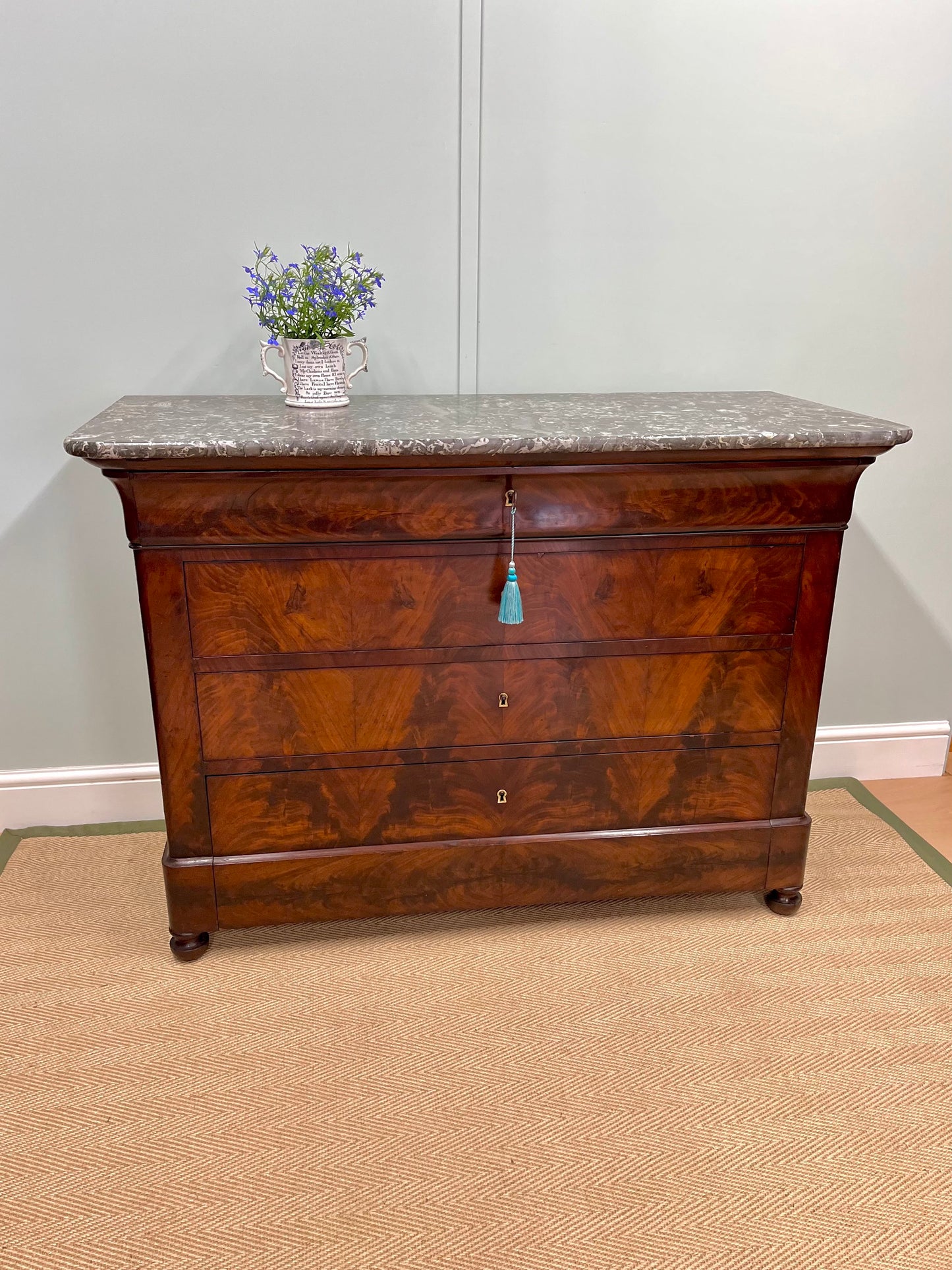 19th century French Louis Philippe chest of drawers image 0