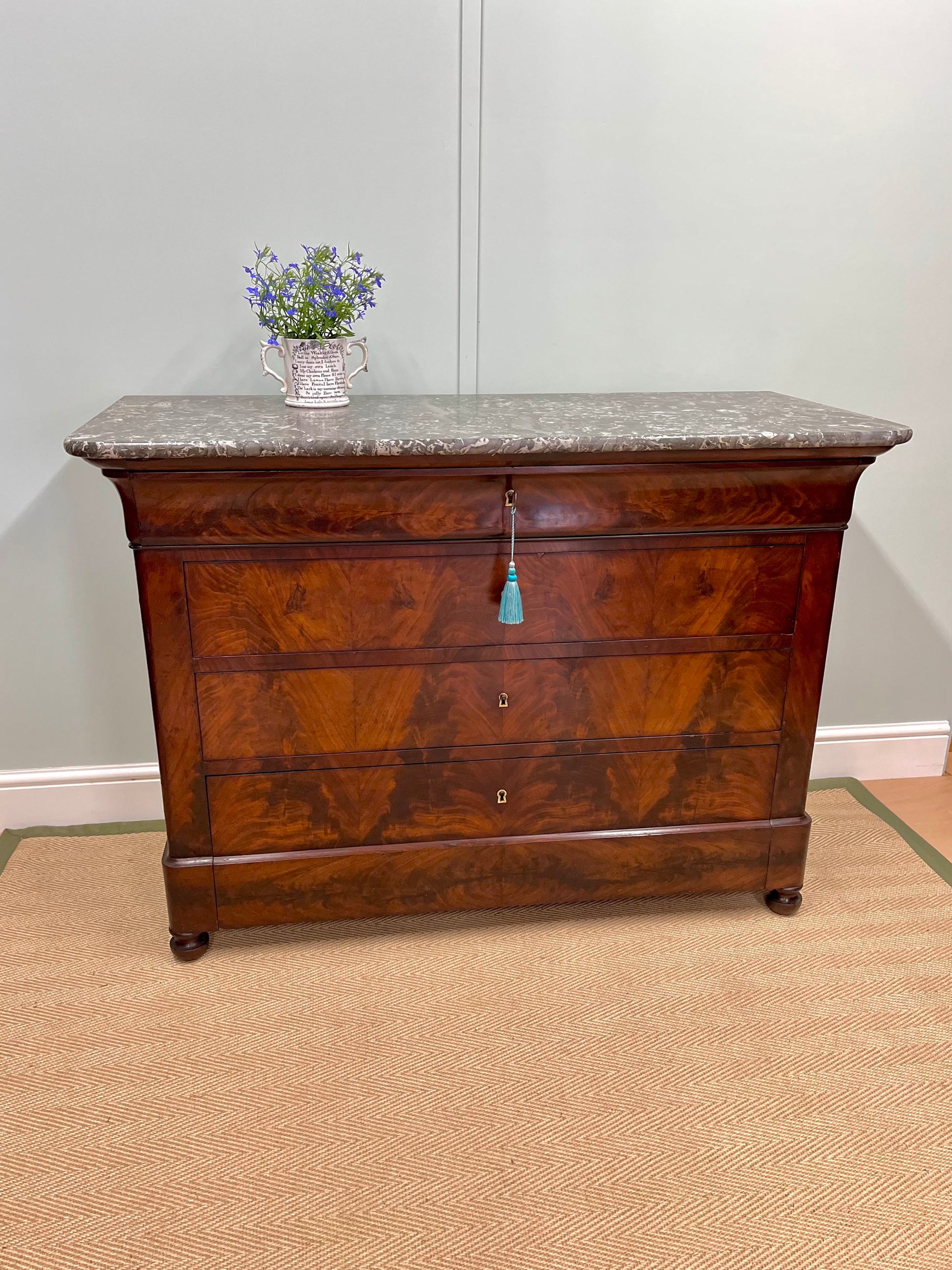 19th century French Louis Philippe chest of drawers image 0