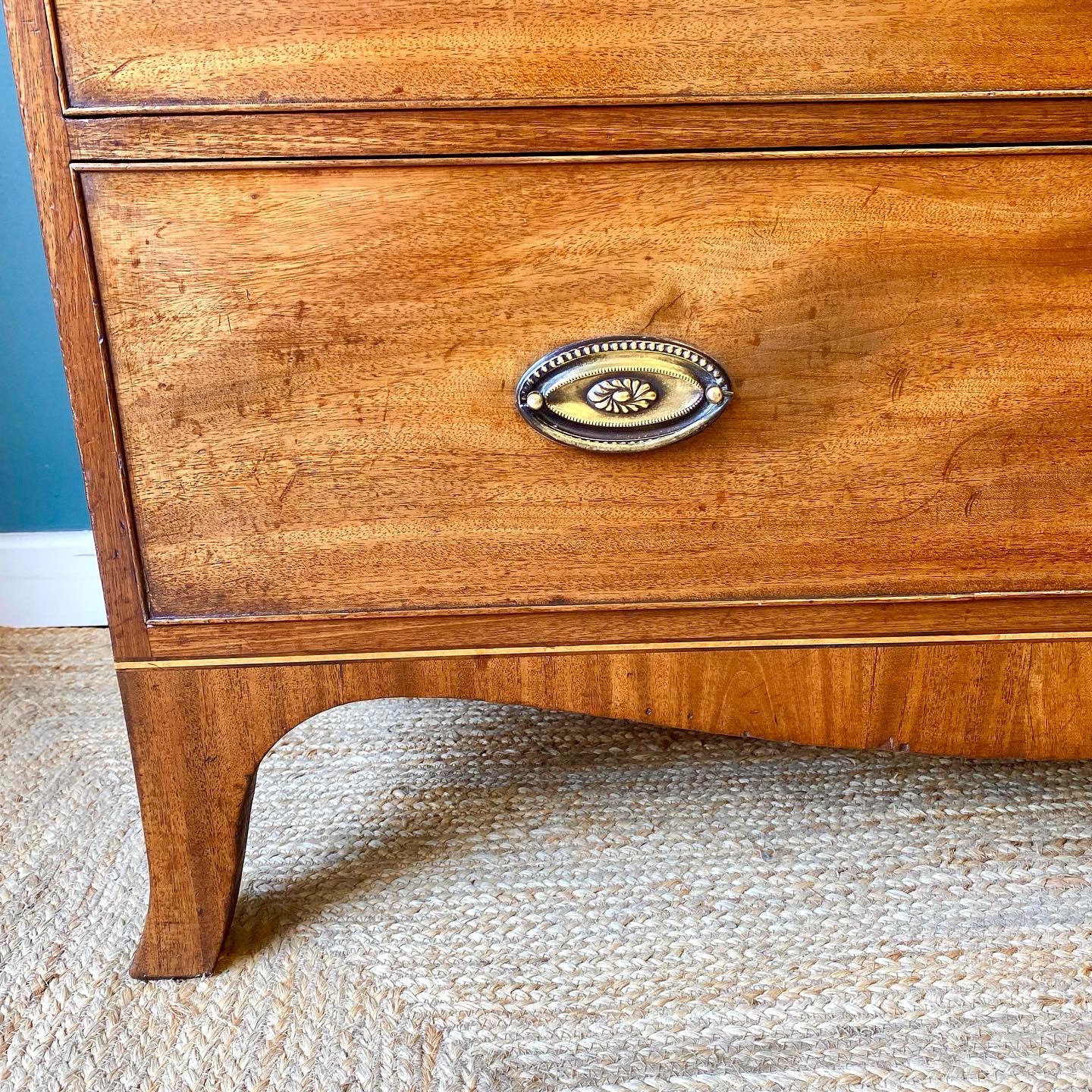 Regency Mahogany Chest of Drawers image 4