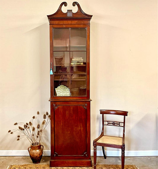 19th century mahogany bookcase image 0