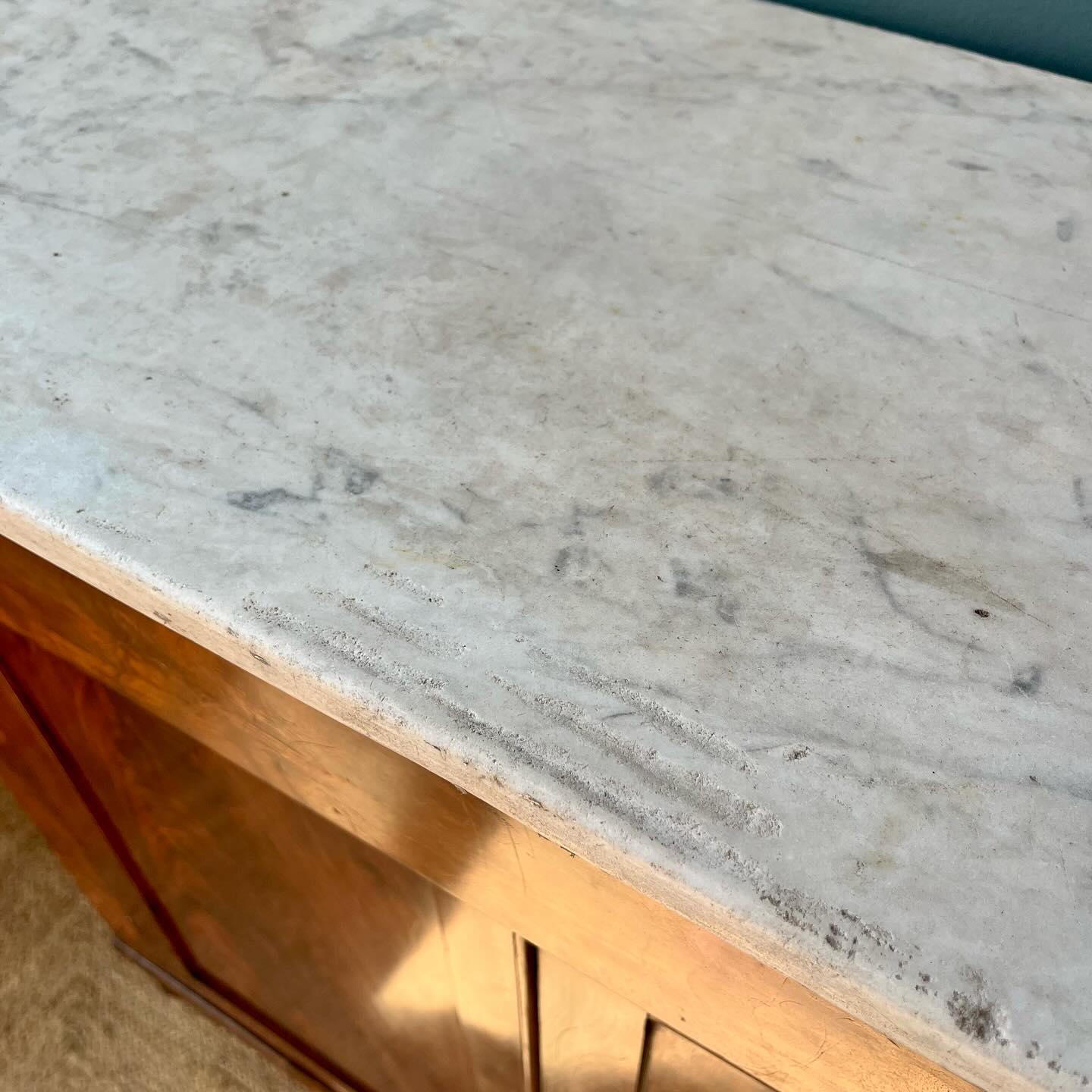 19th century marble topped cupboard image 3