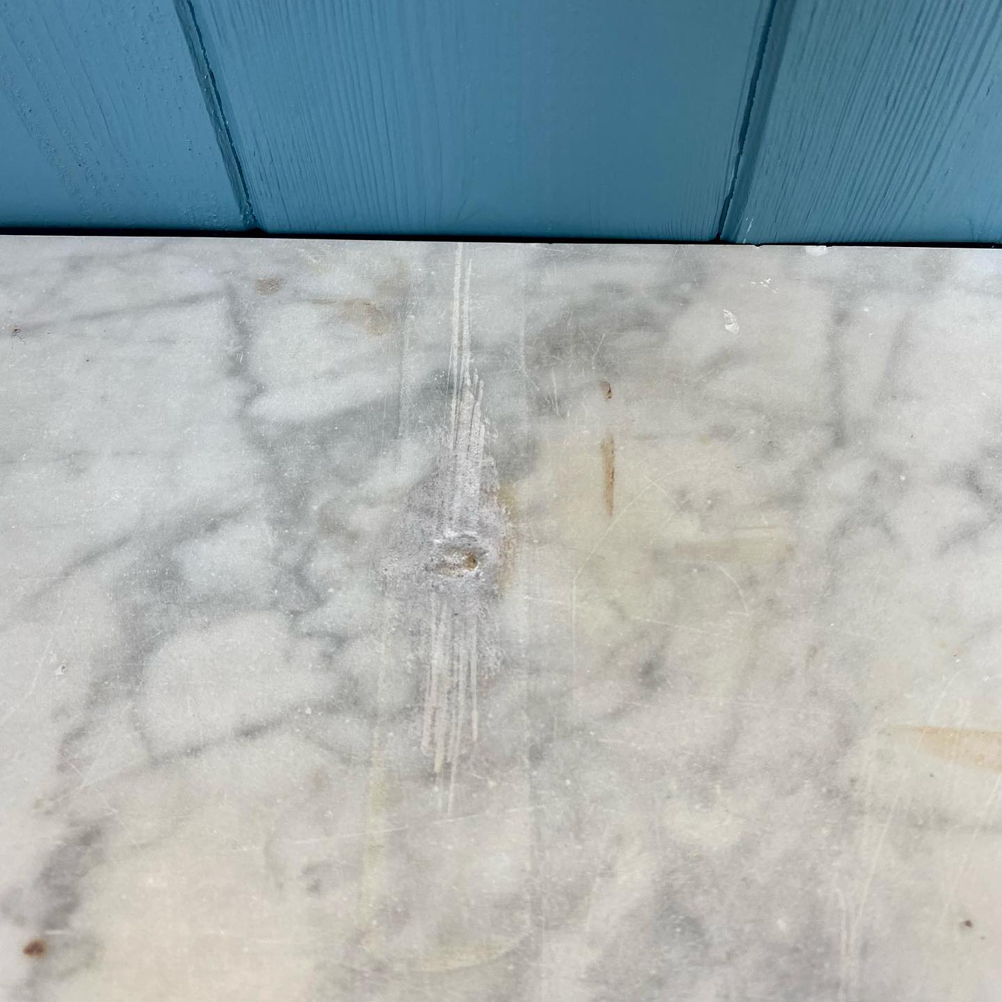 19th century marble topped console table  image 6