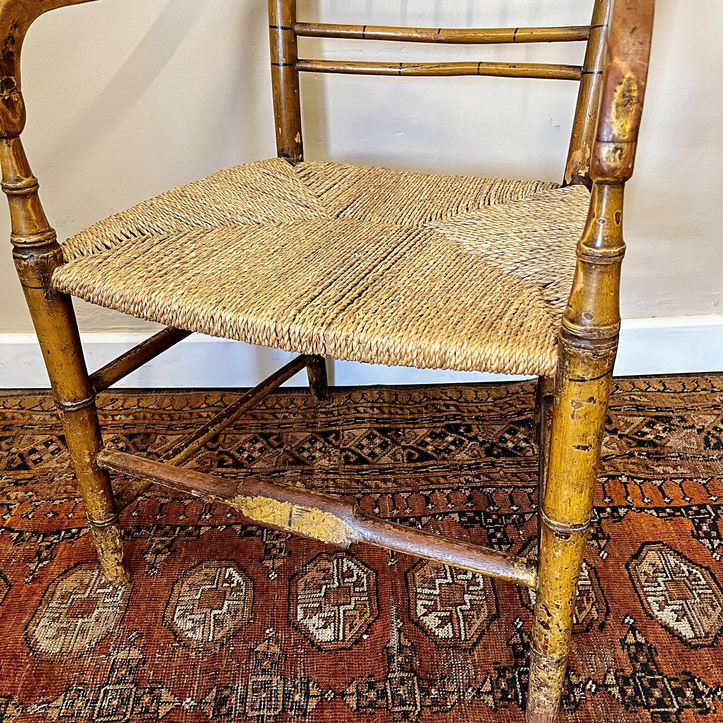 Regency painted chair image 3