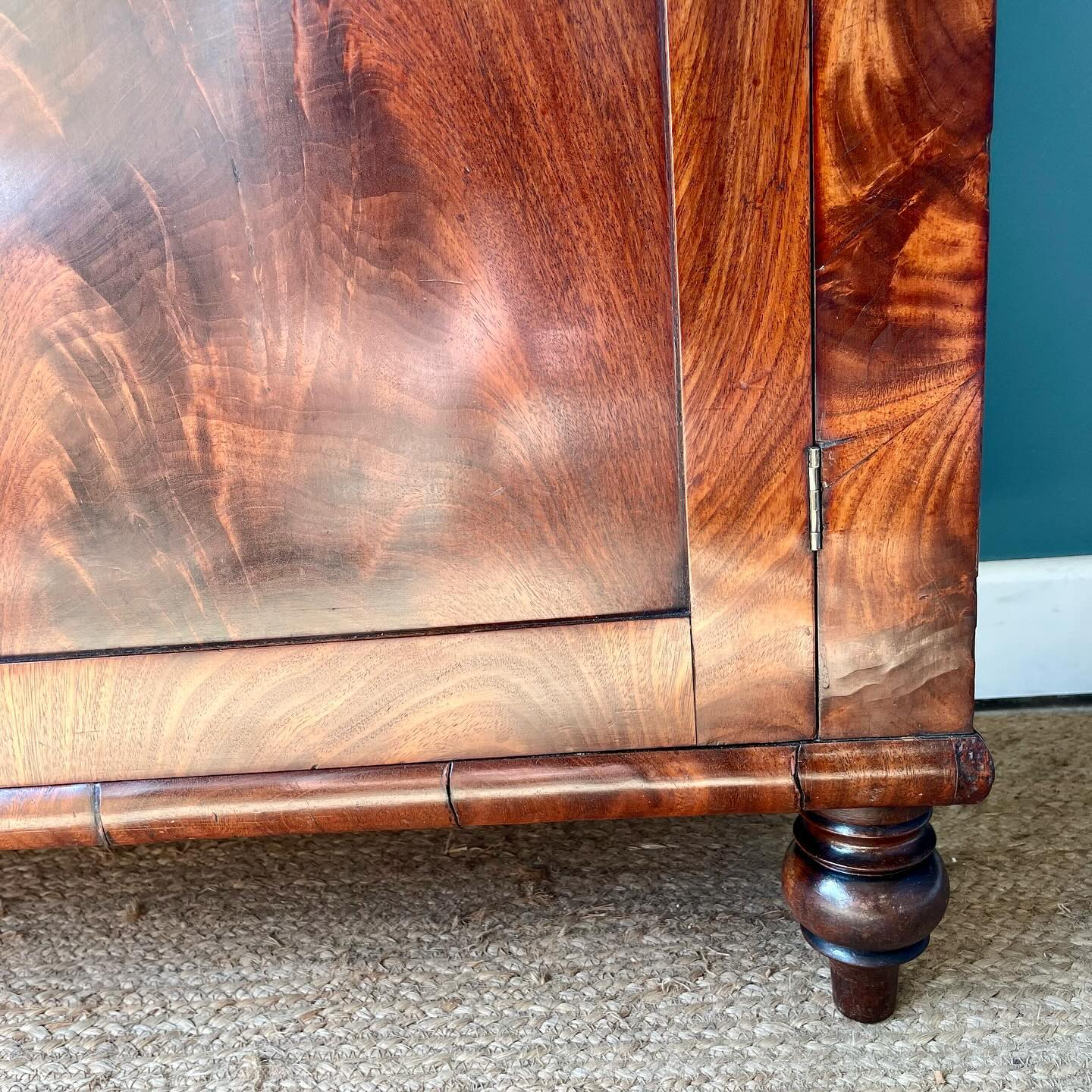 19th century marble topped cupboard image 6