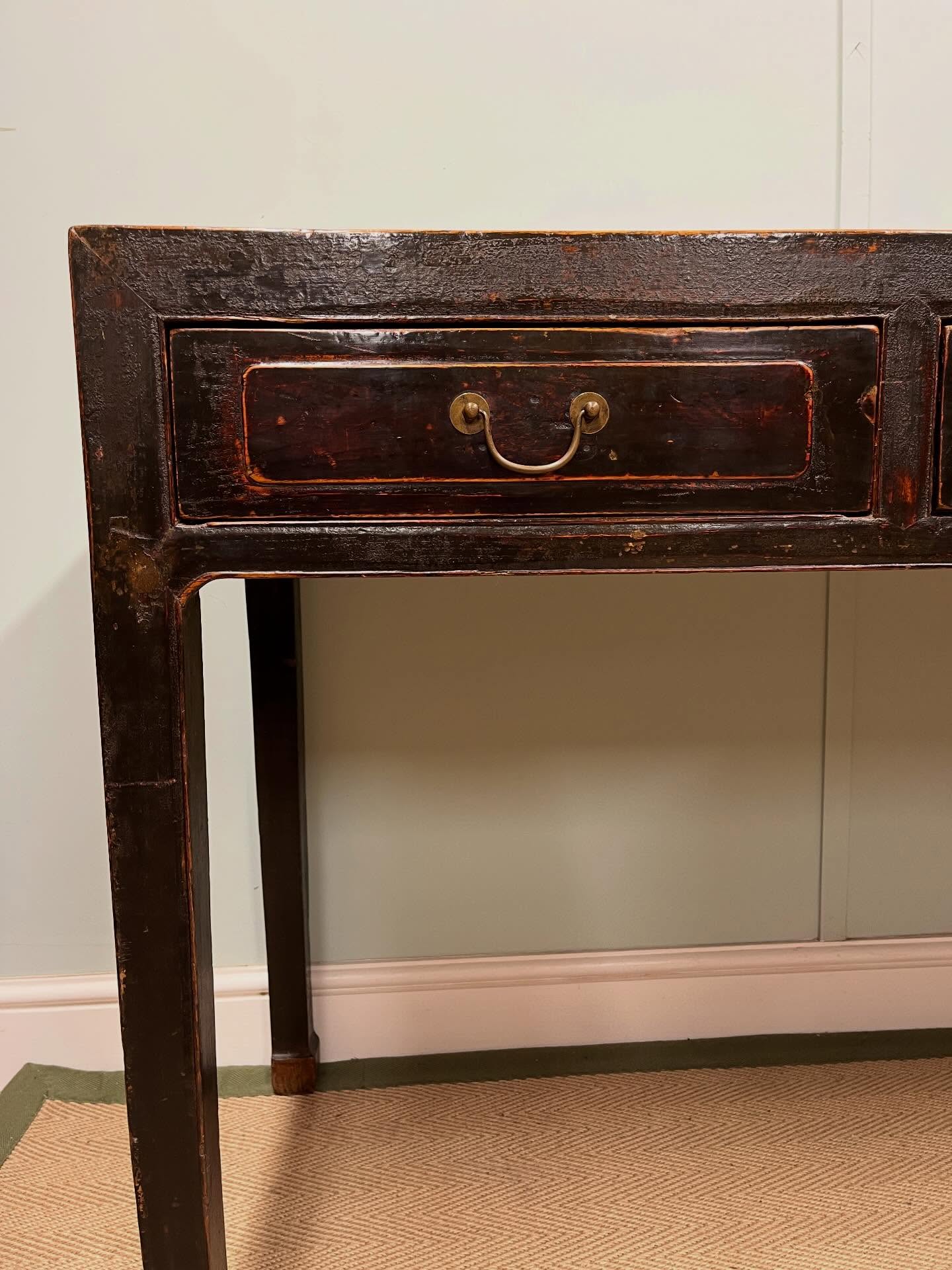 19th century Chinese elm table image 6