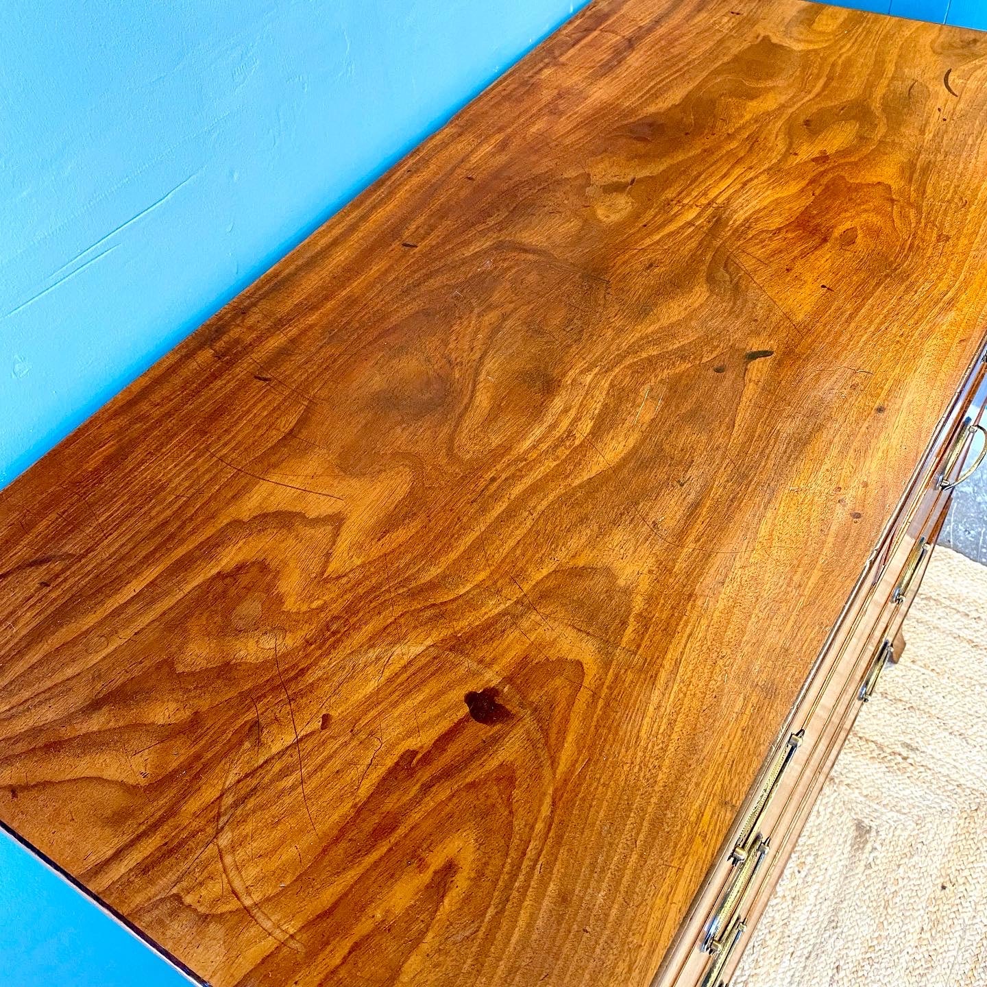 Regency Mahogany Chest of Drawers image 7