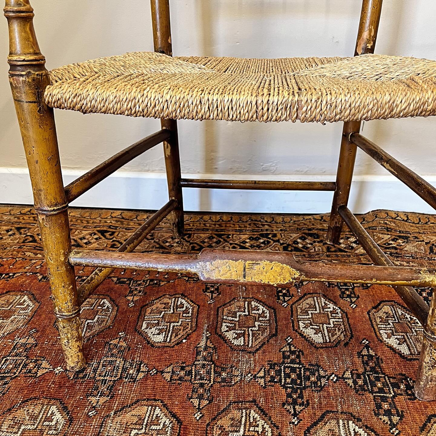 Regency painted chair image 7