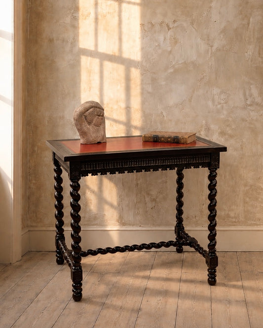 19th century ebonised table