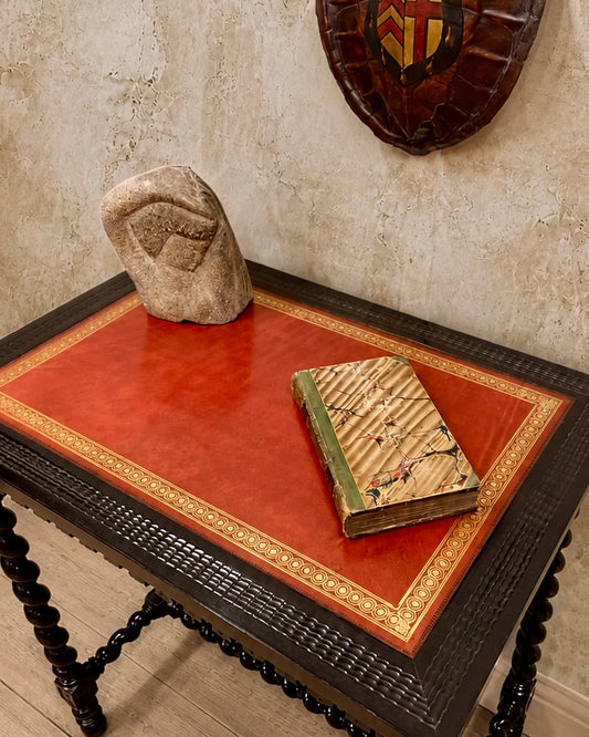 19th century ebonised table