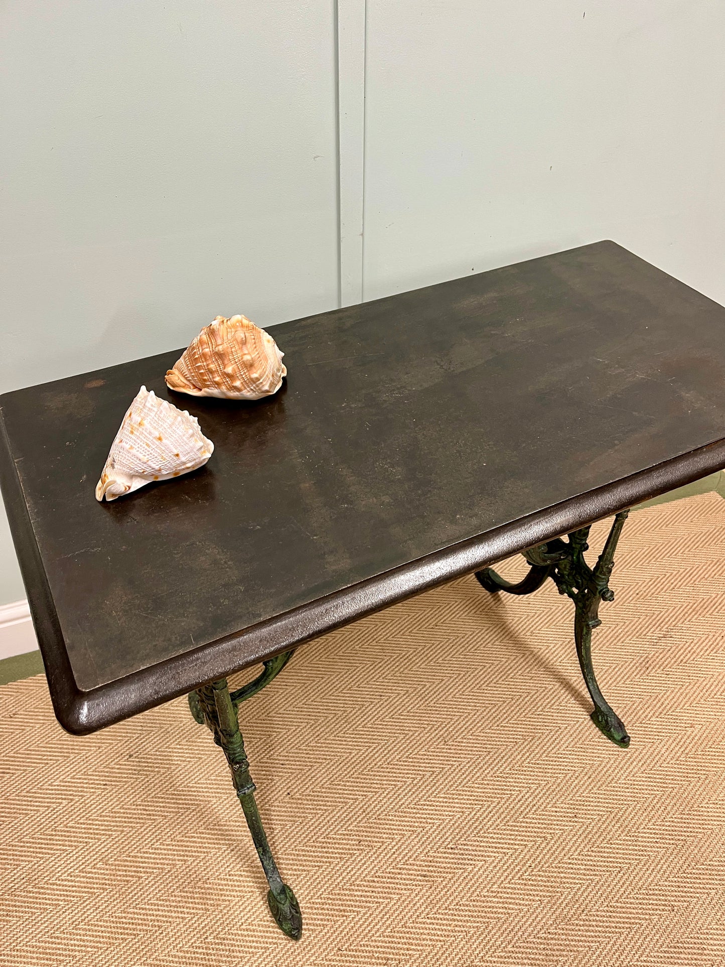 19th century cast iron table