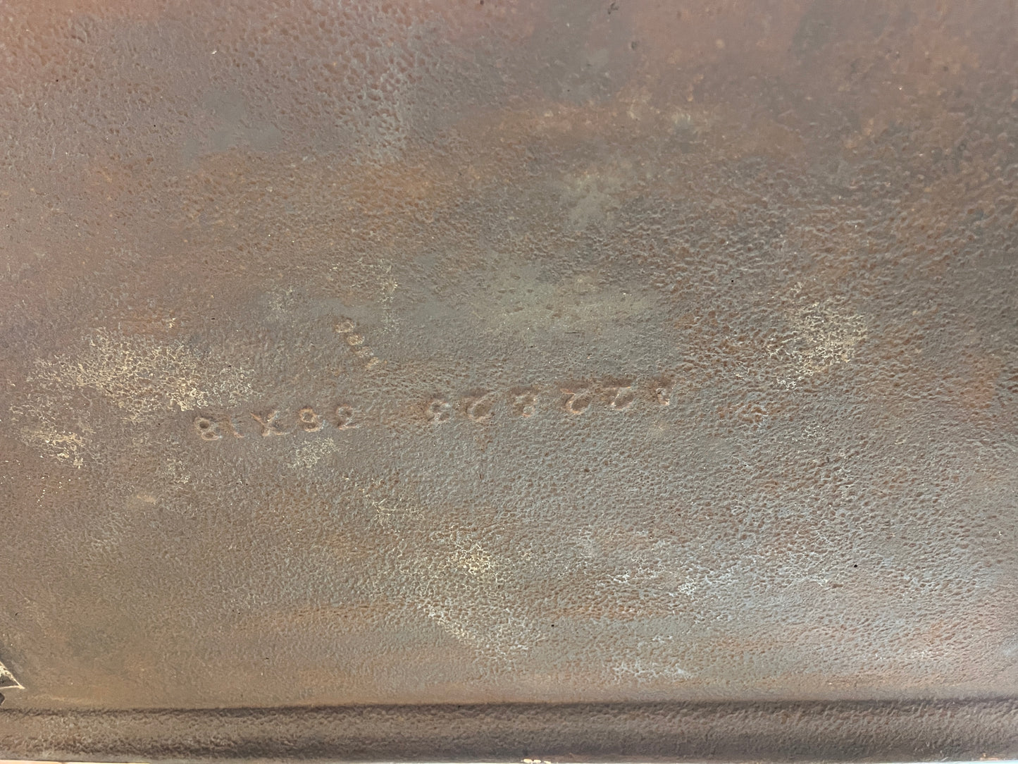 19th century cast iron table