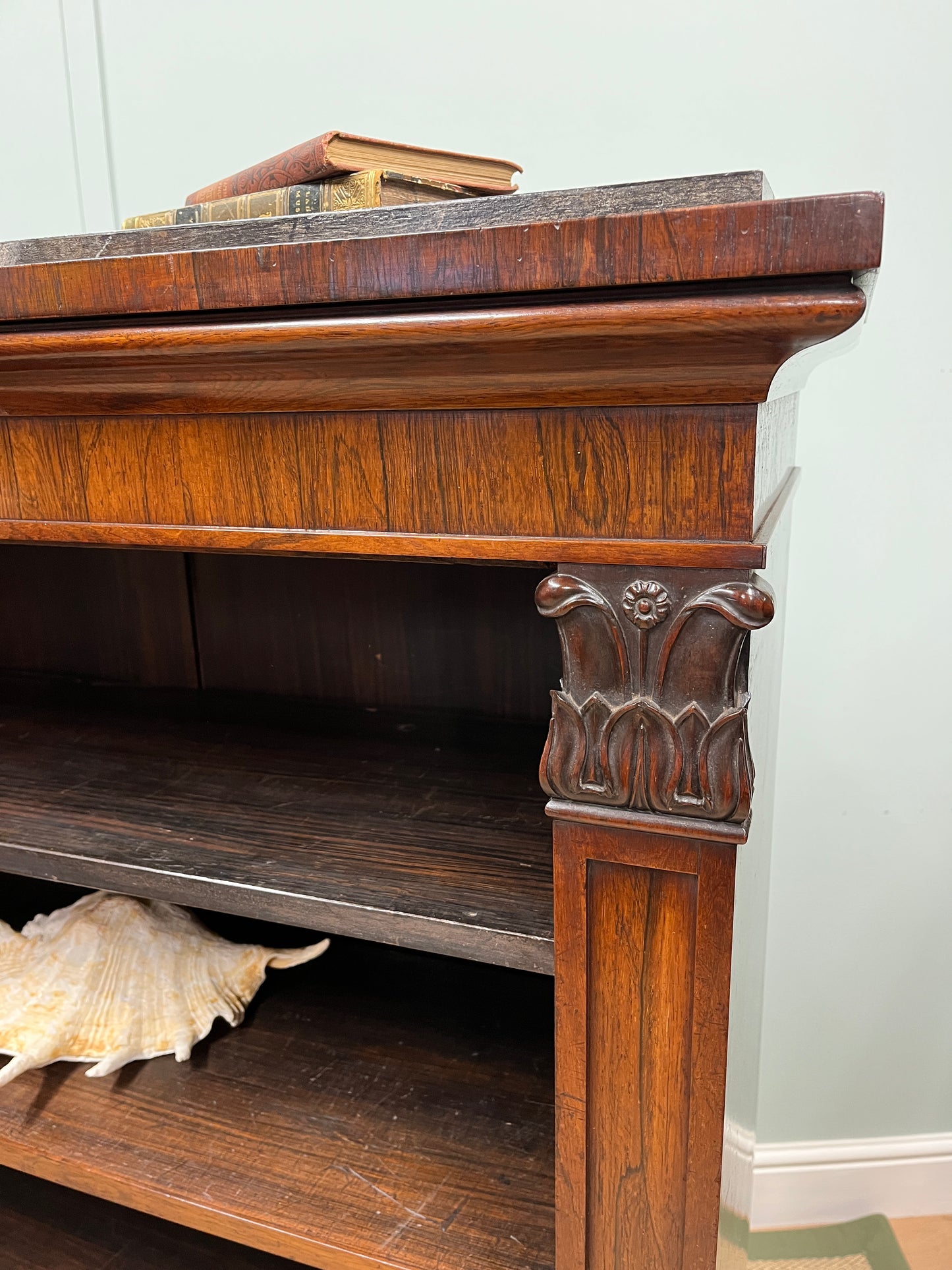 George lV rosewood bookcase