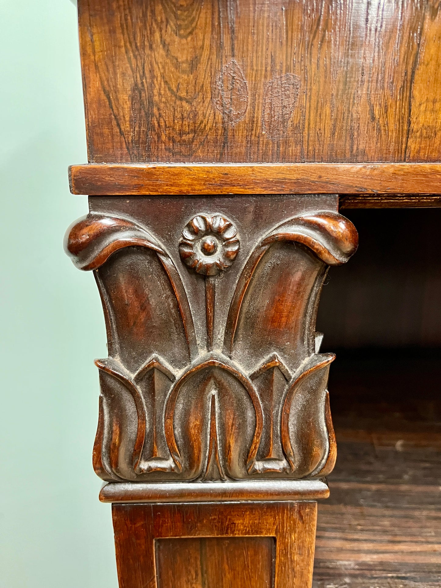 George lV rosewood bookcase