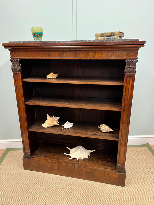 George lV rosewood bookcase