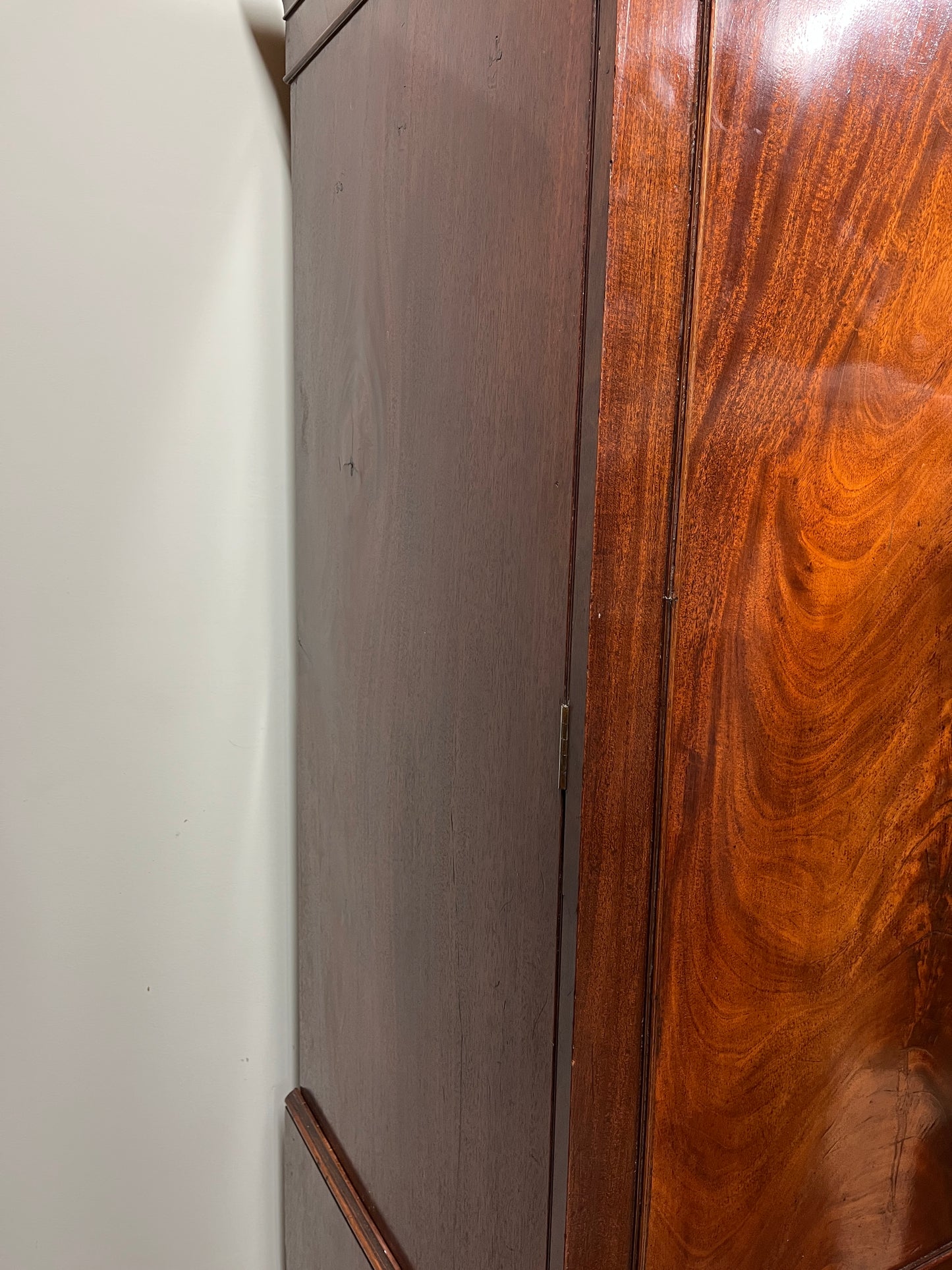 18th century mahogany linen press