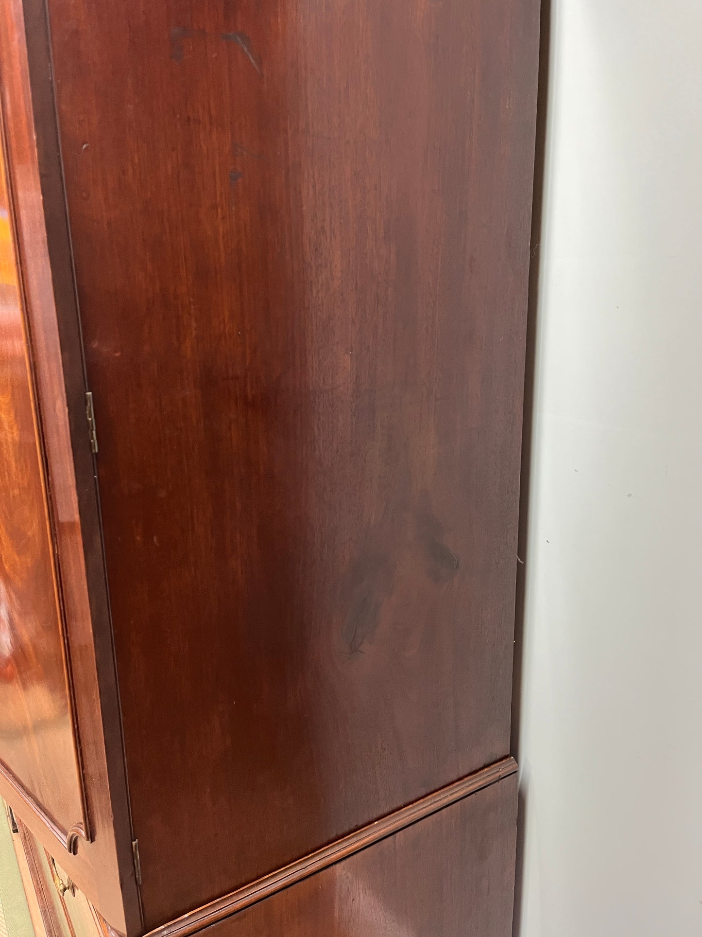 18th century mahogany linen press