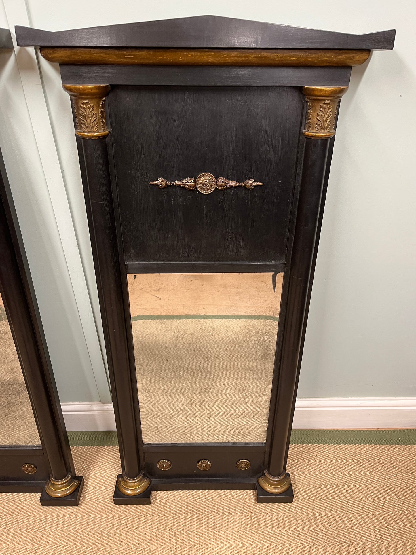 Pair of Empire style mirrors