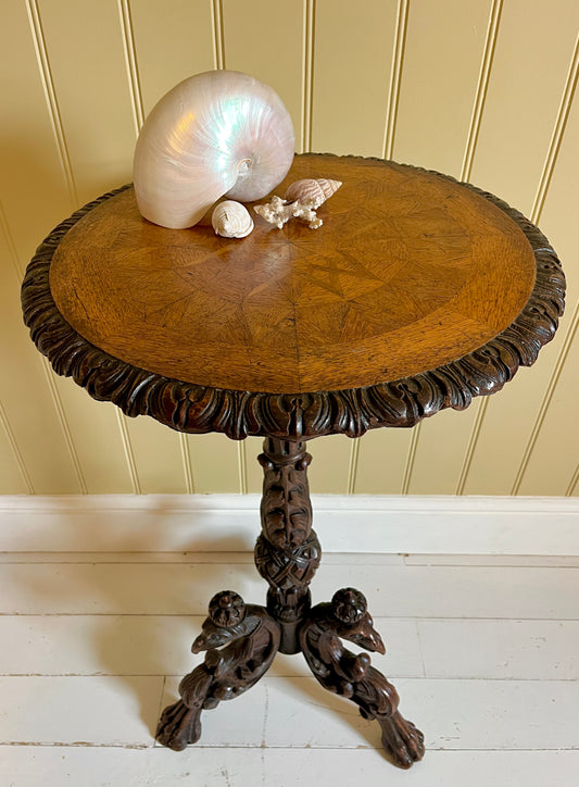 French 19th century oak table
