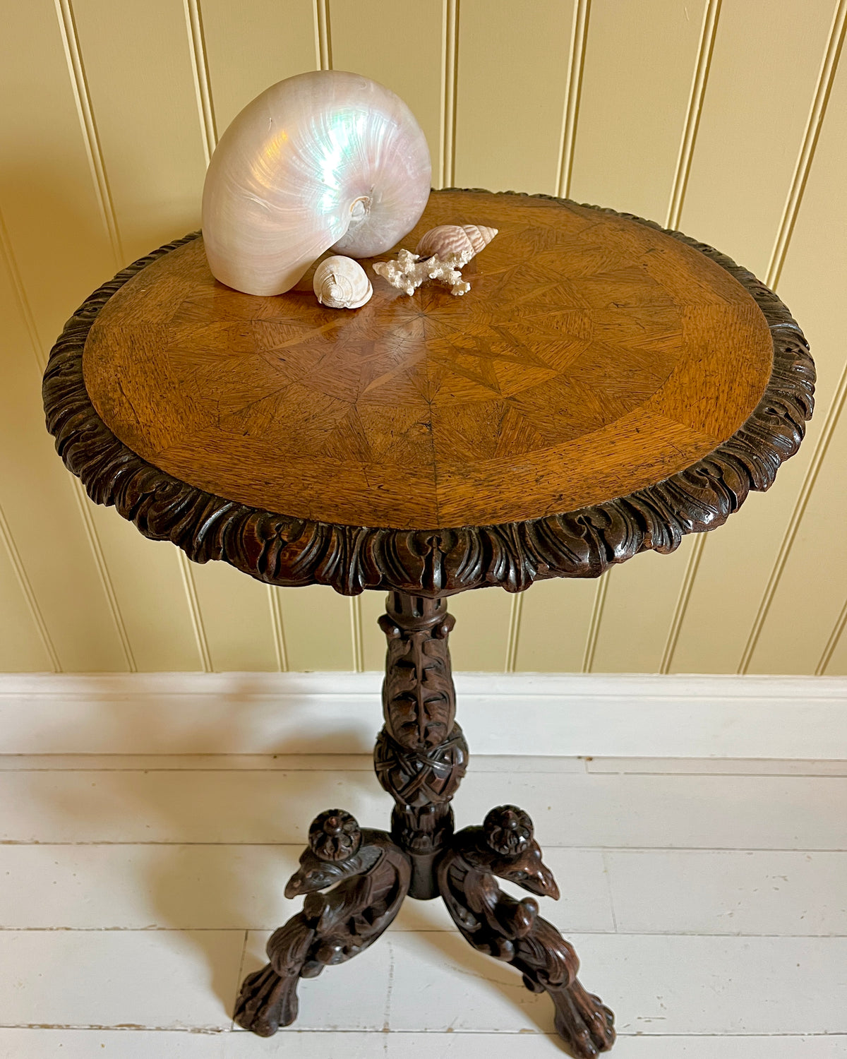 French 19th century oak table