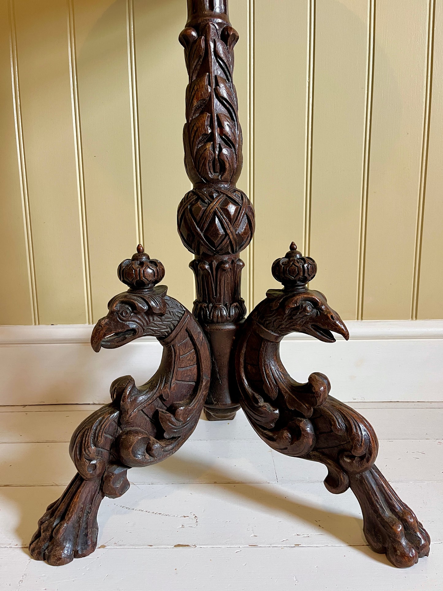 French 19th century oak table