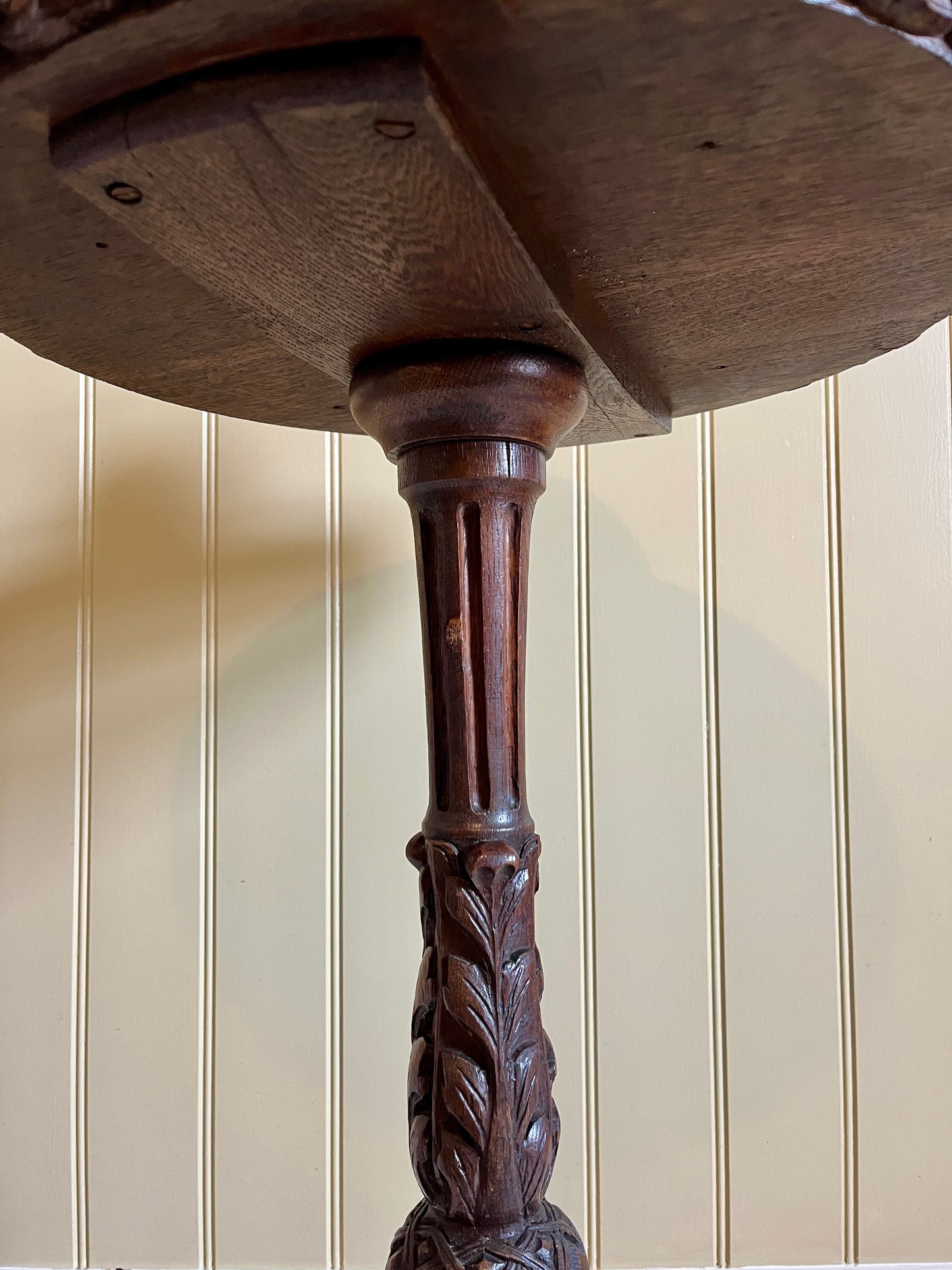 French 19th century oak table