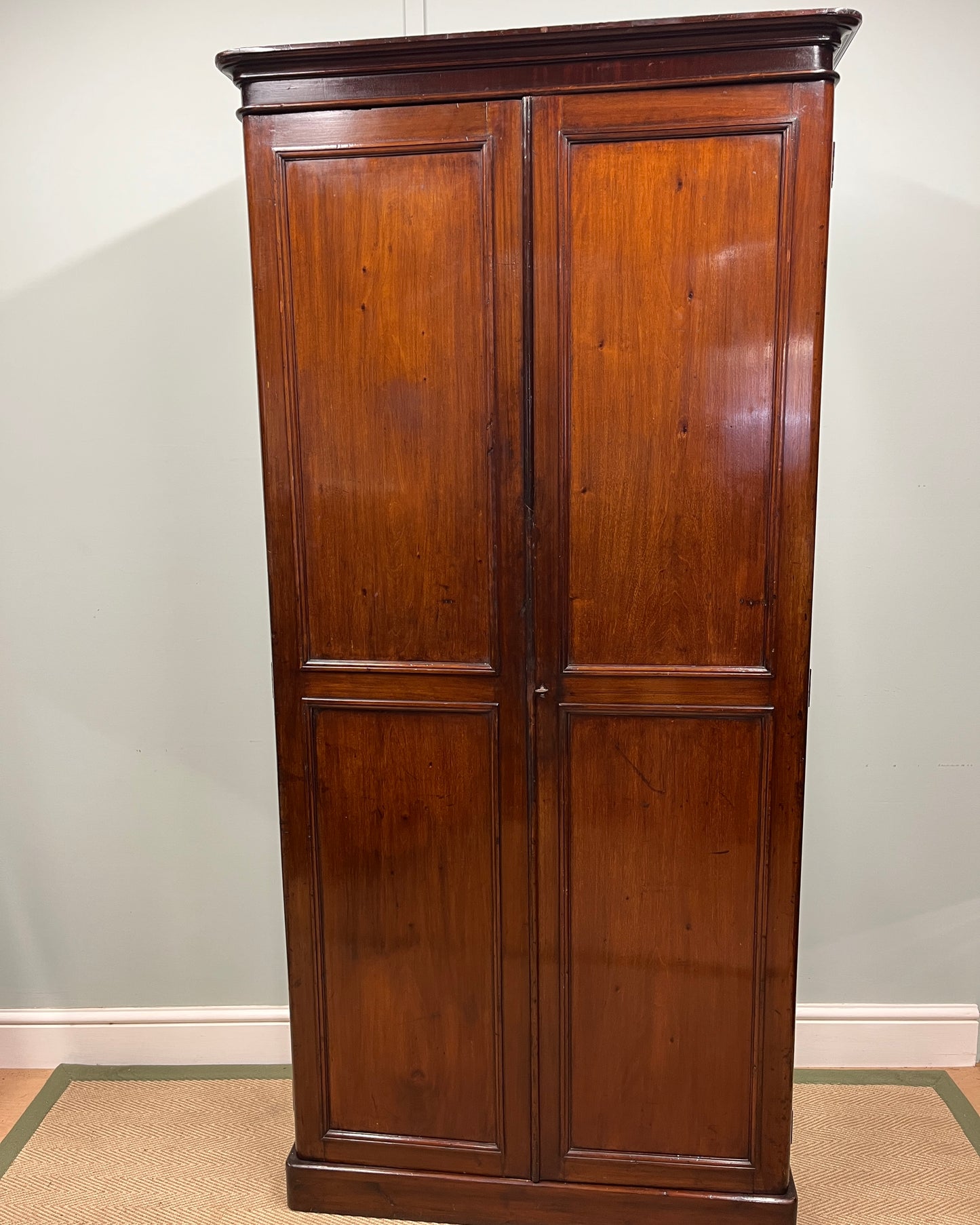 19th century slim cupboard