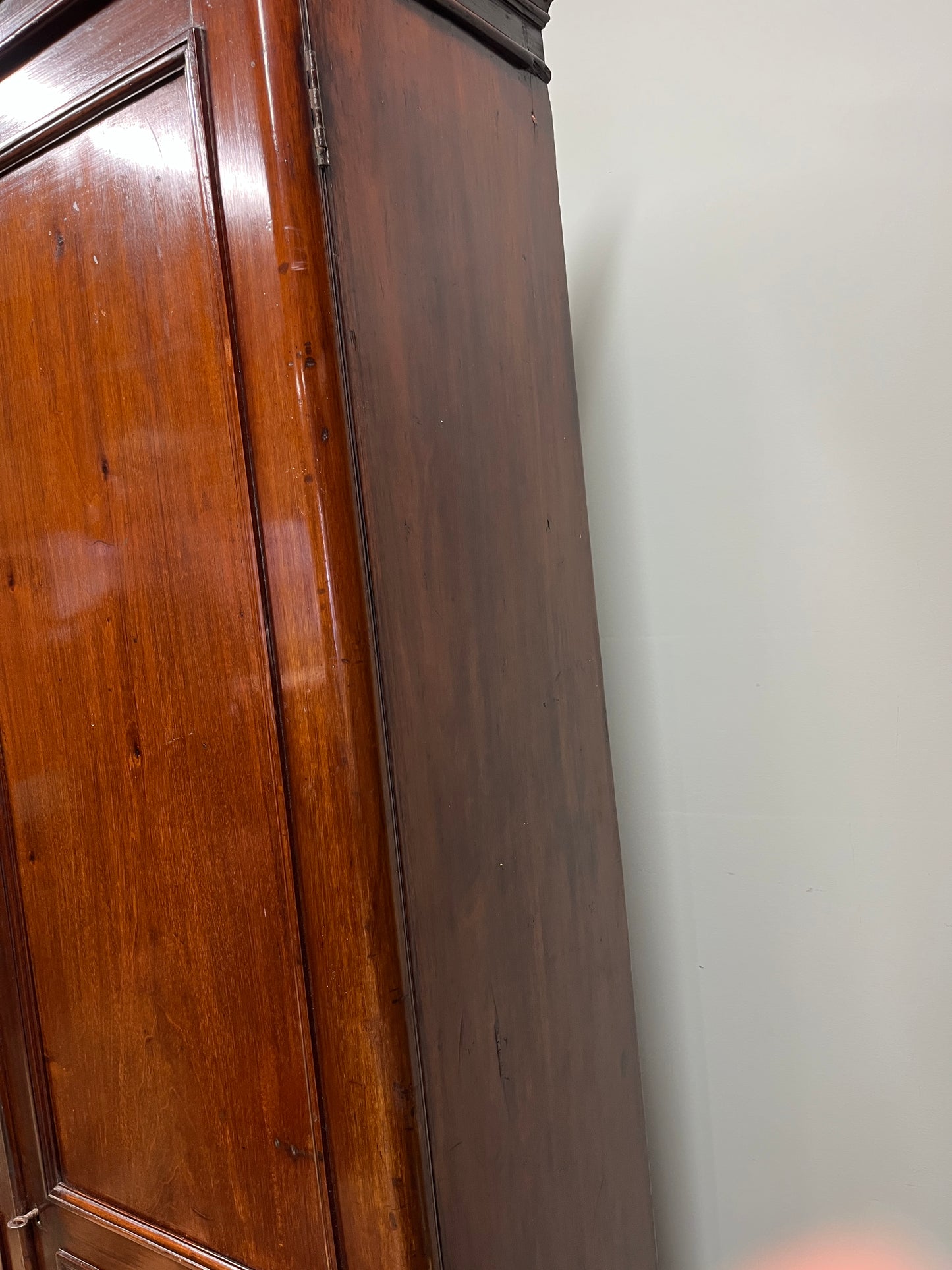 19th century slim cupboard