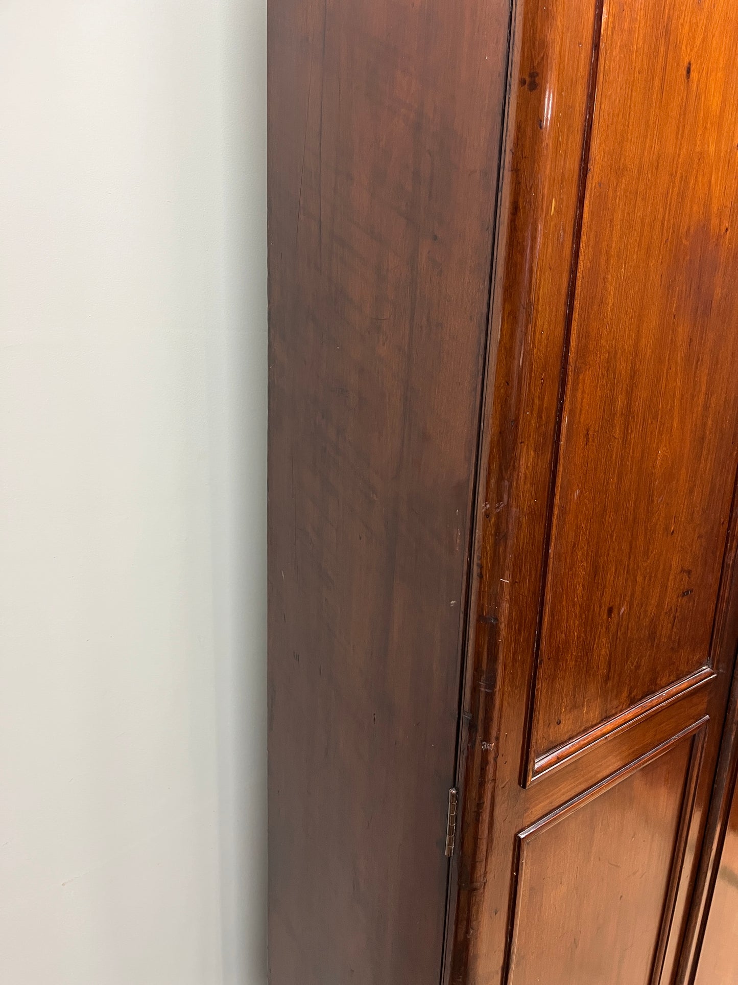 19th century slim cupboard