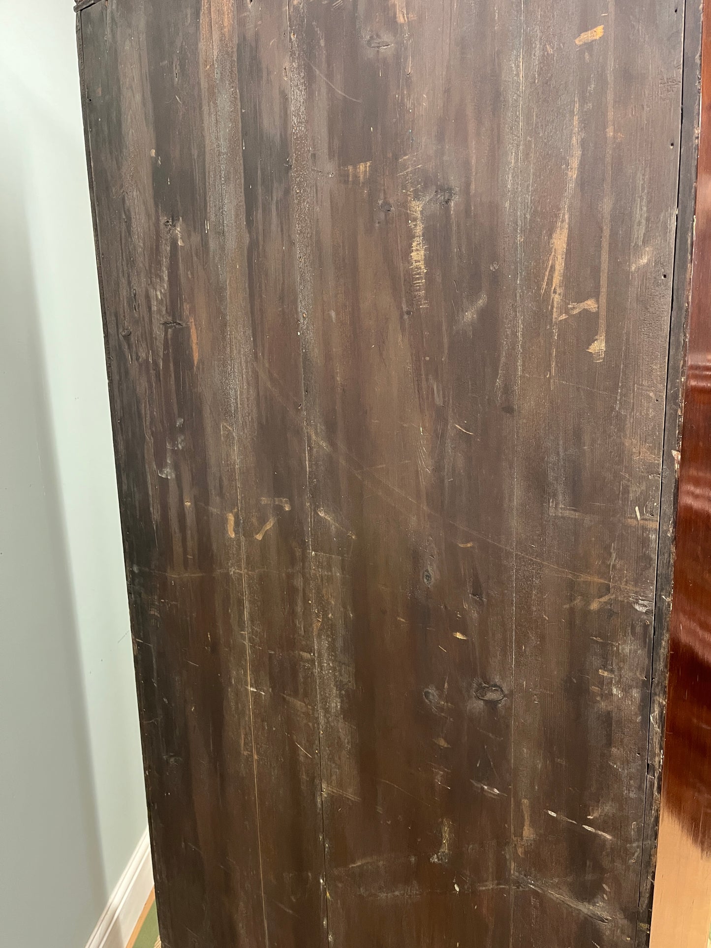 19th century slim cupboard