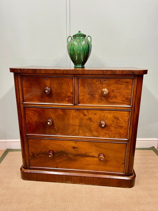 19th century mahogany chest of drawers
