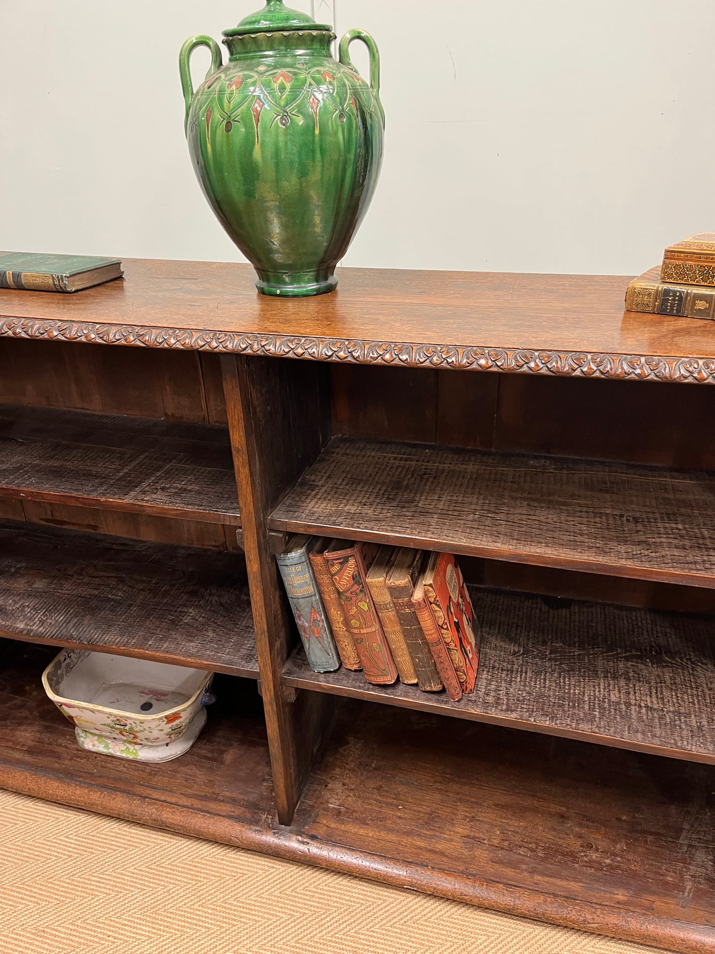 19th century teak bookcase