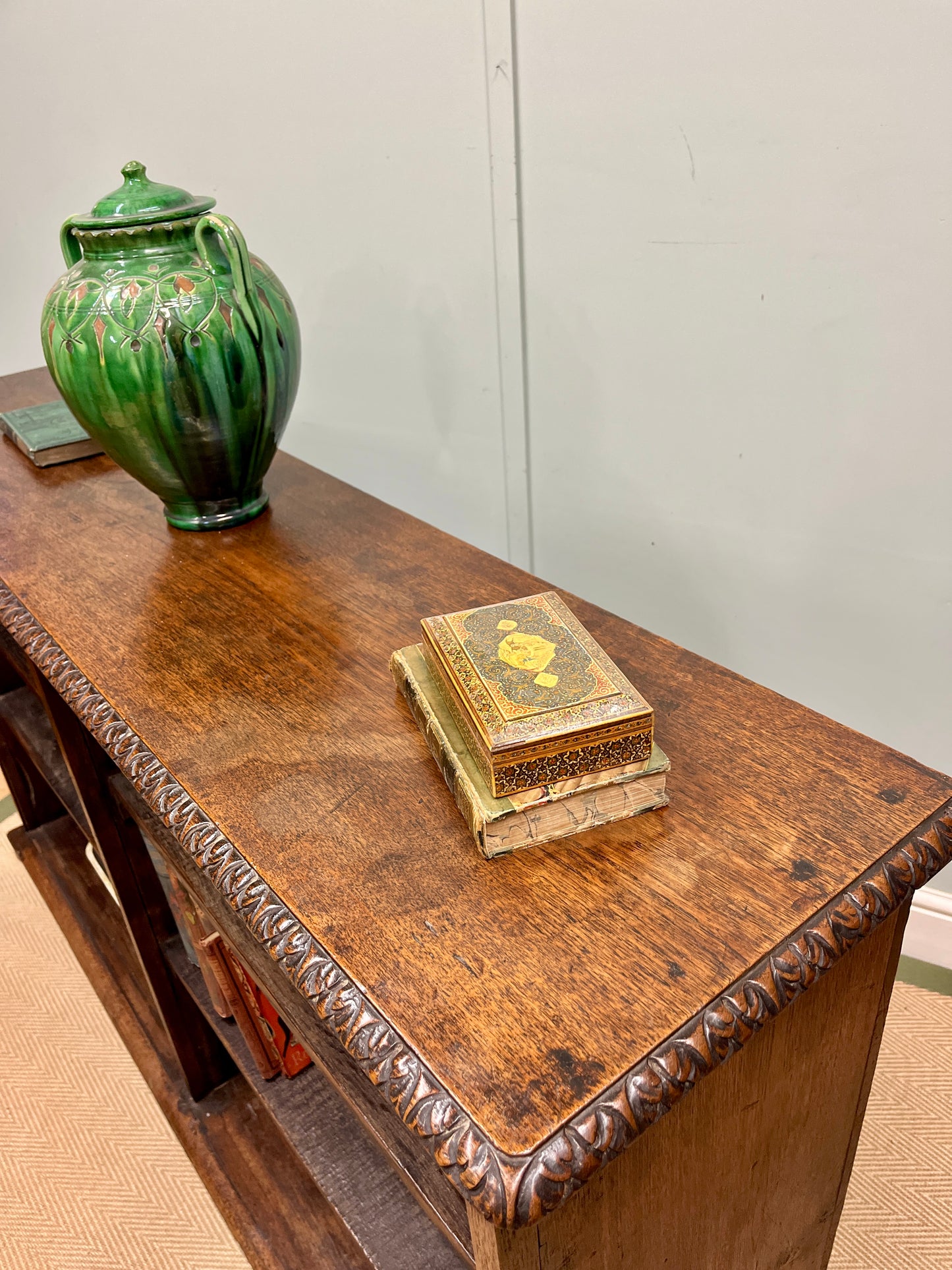 19th century teak bookcase