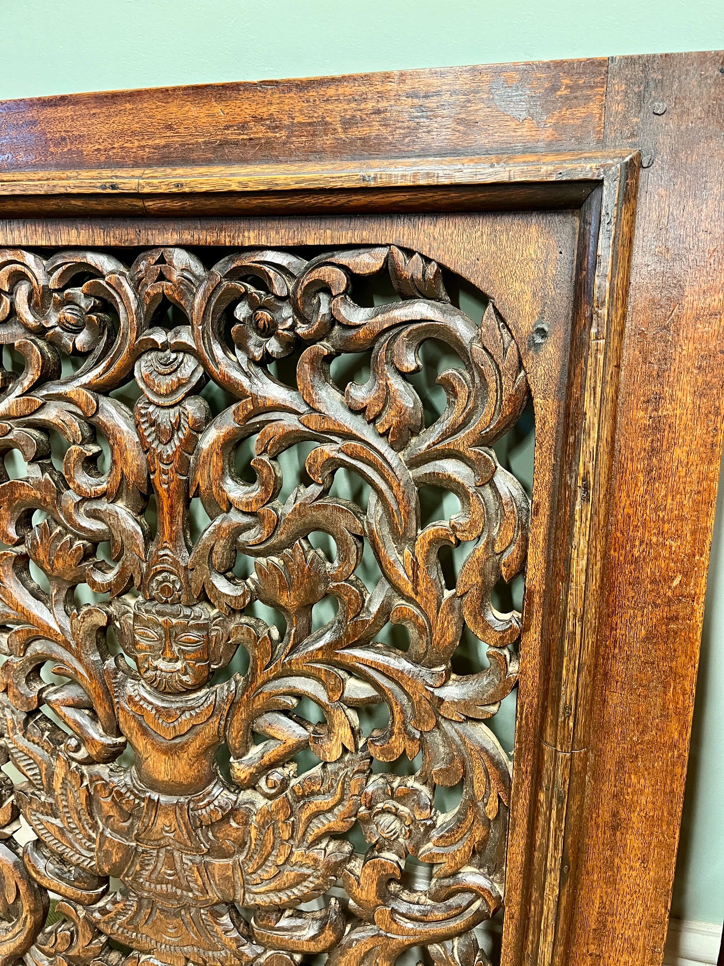 Pair of 19th century Burmese panels