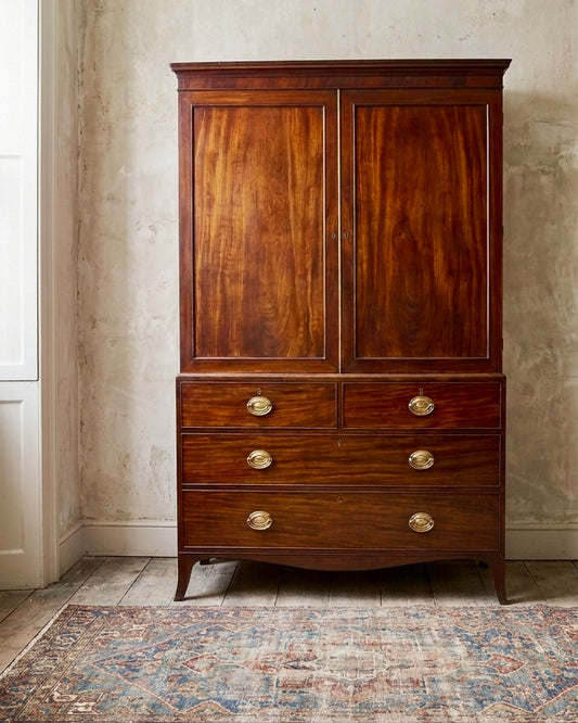 Regency linen press