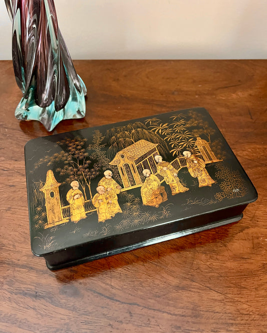 19th century chinoiserie box