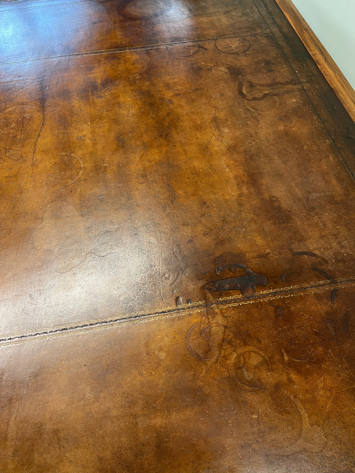 19th century mahogany partners desk