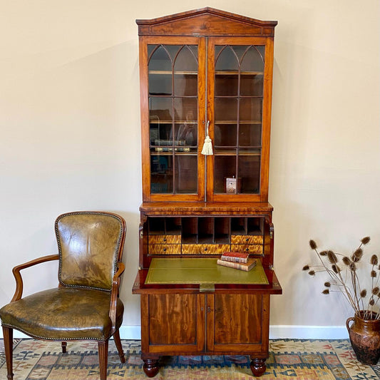 19th century secretaire bookcase  image 0