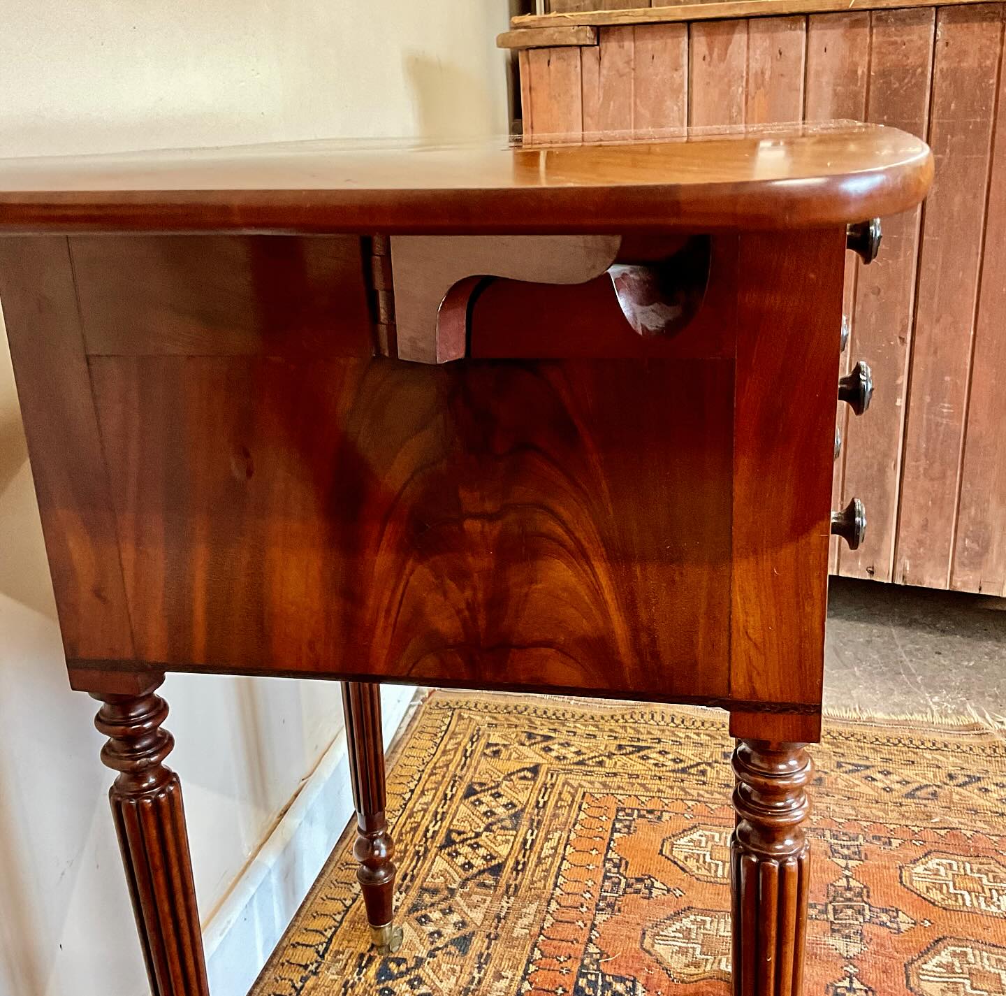 19th century mahogany table image 5