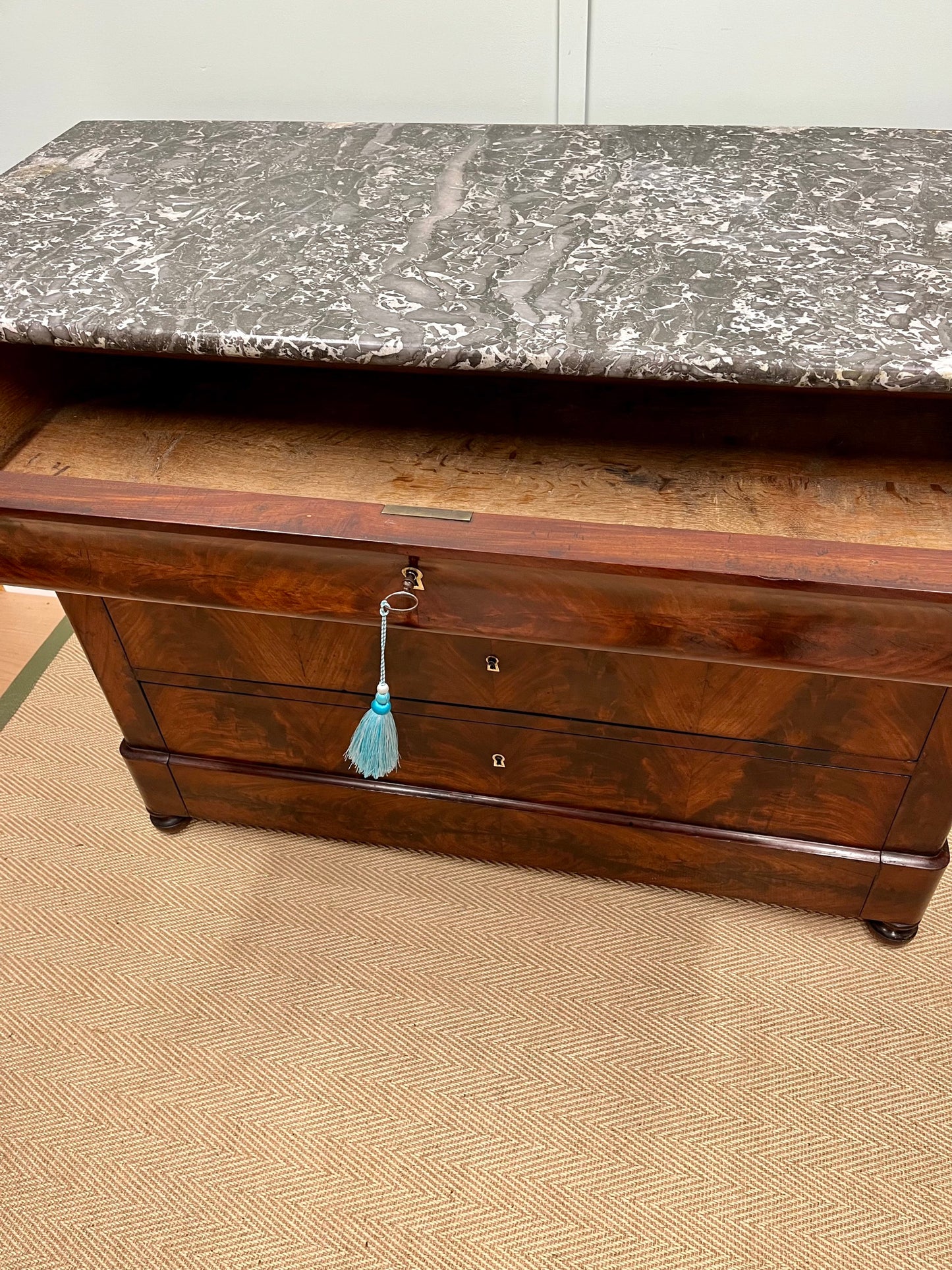 19th century French Louis Philippe chest of drawers image 6