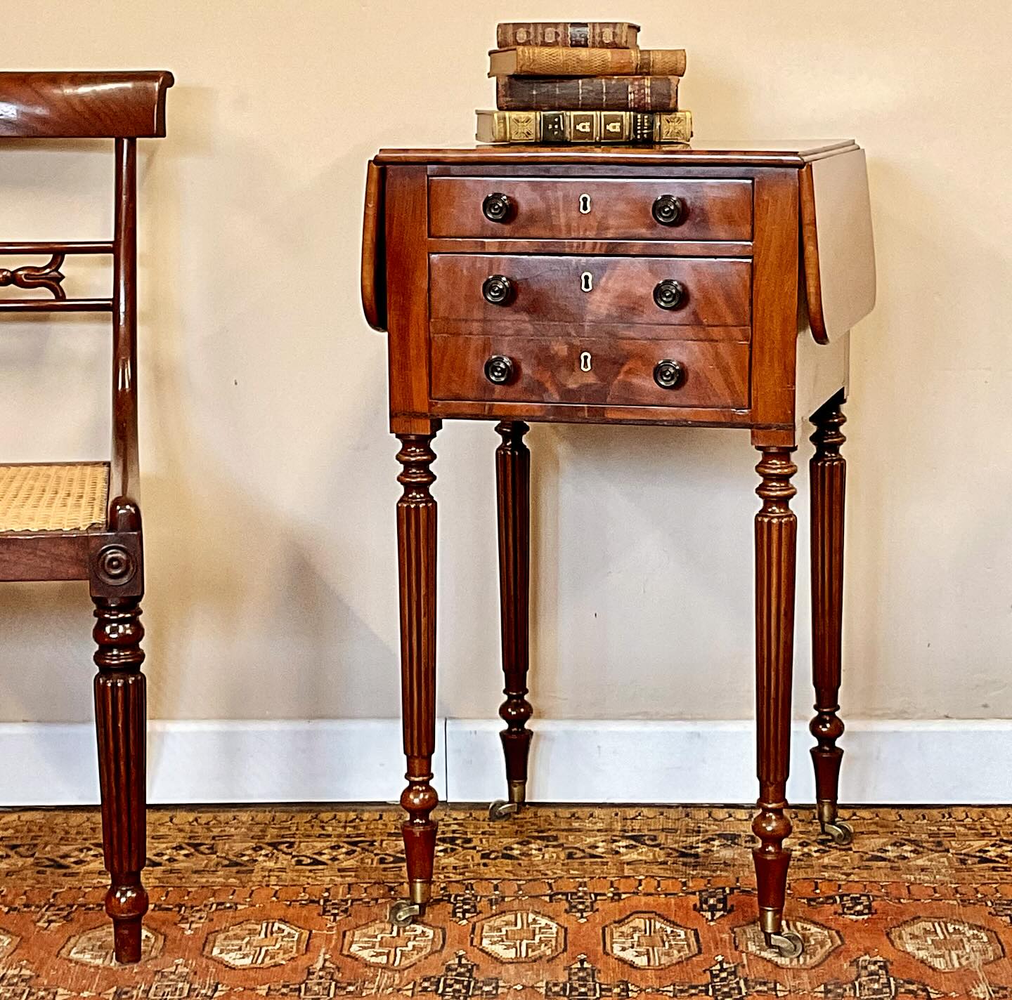 19th century mahogany table image 0