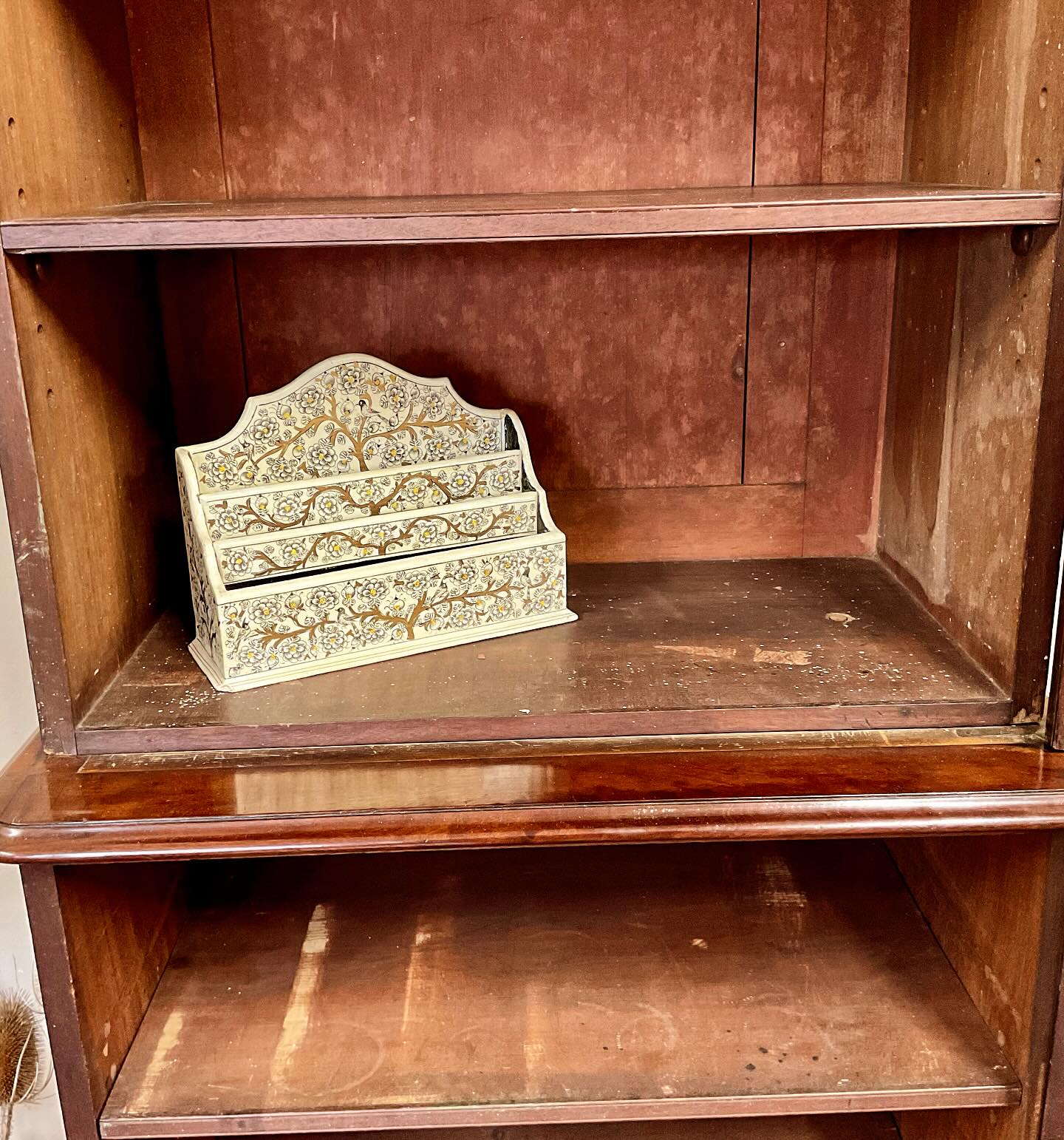 19th century mahogany bookcase image 2