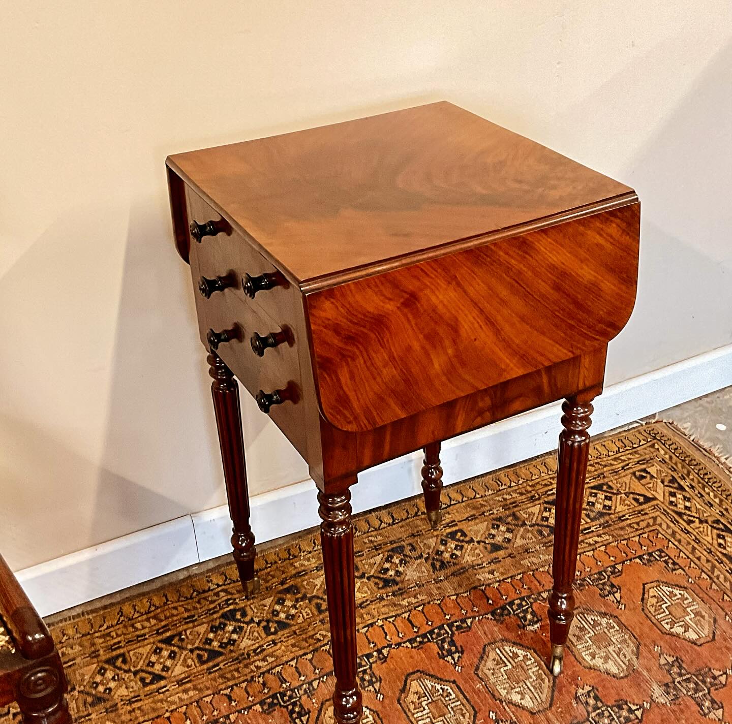 19th century mahogany table image 6