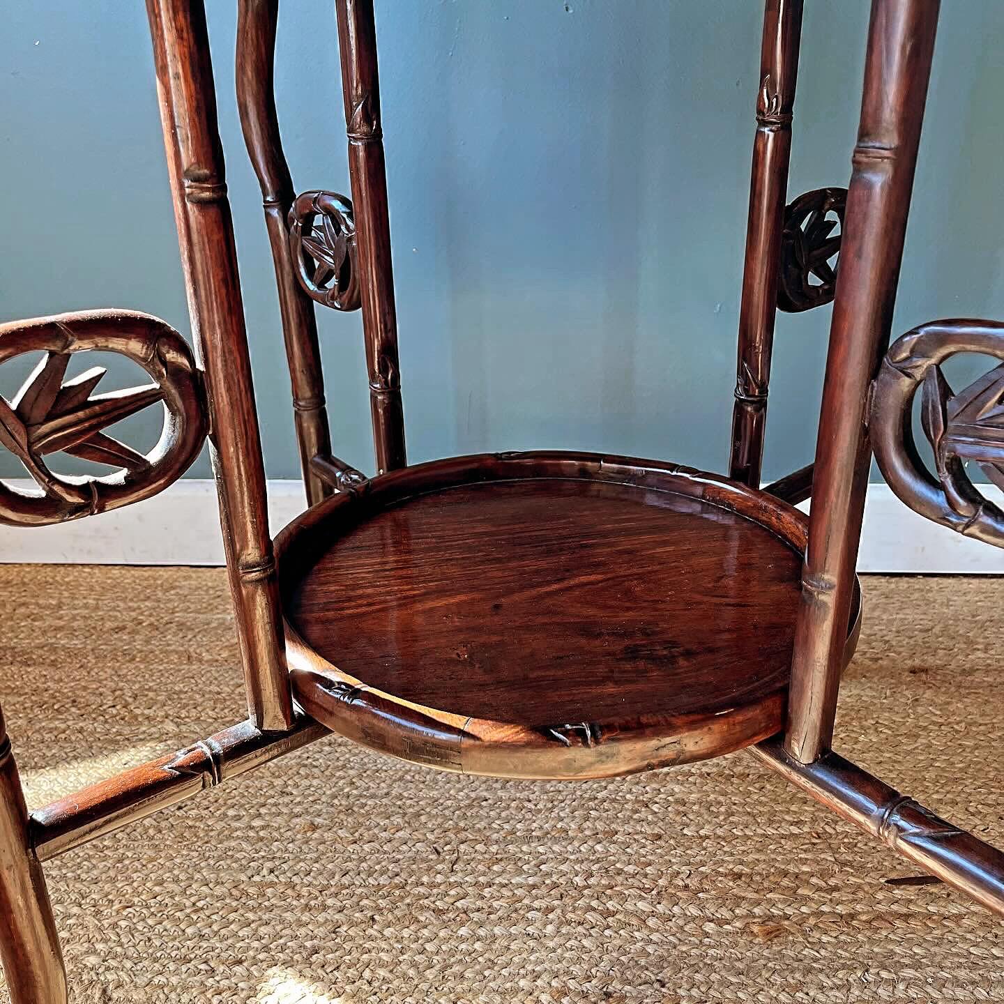 Late 19th centuryChinese hardwood folding table image 5