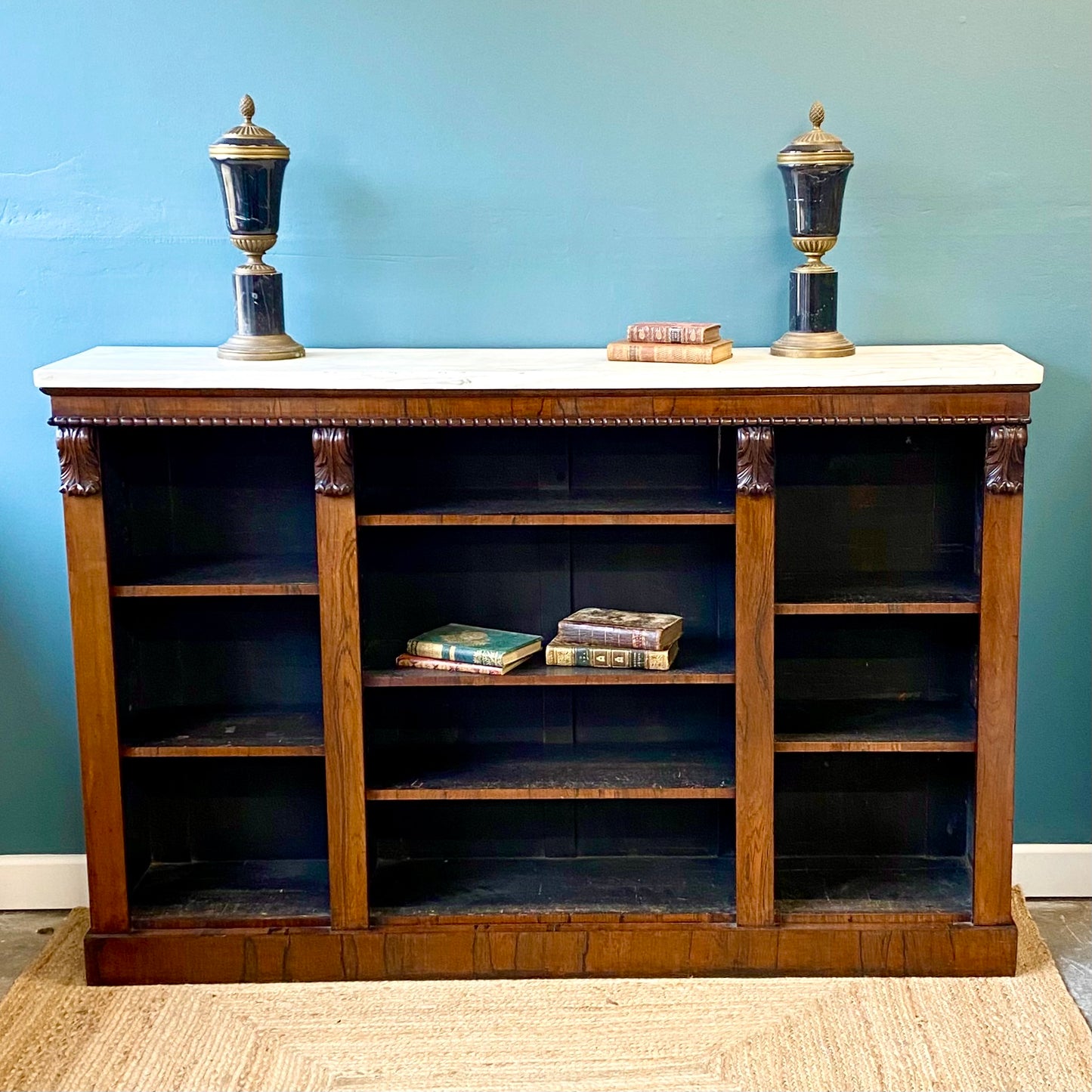 19th Century Rosewood Bookcase image 0